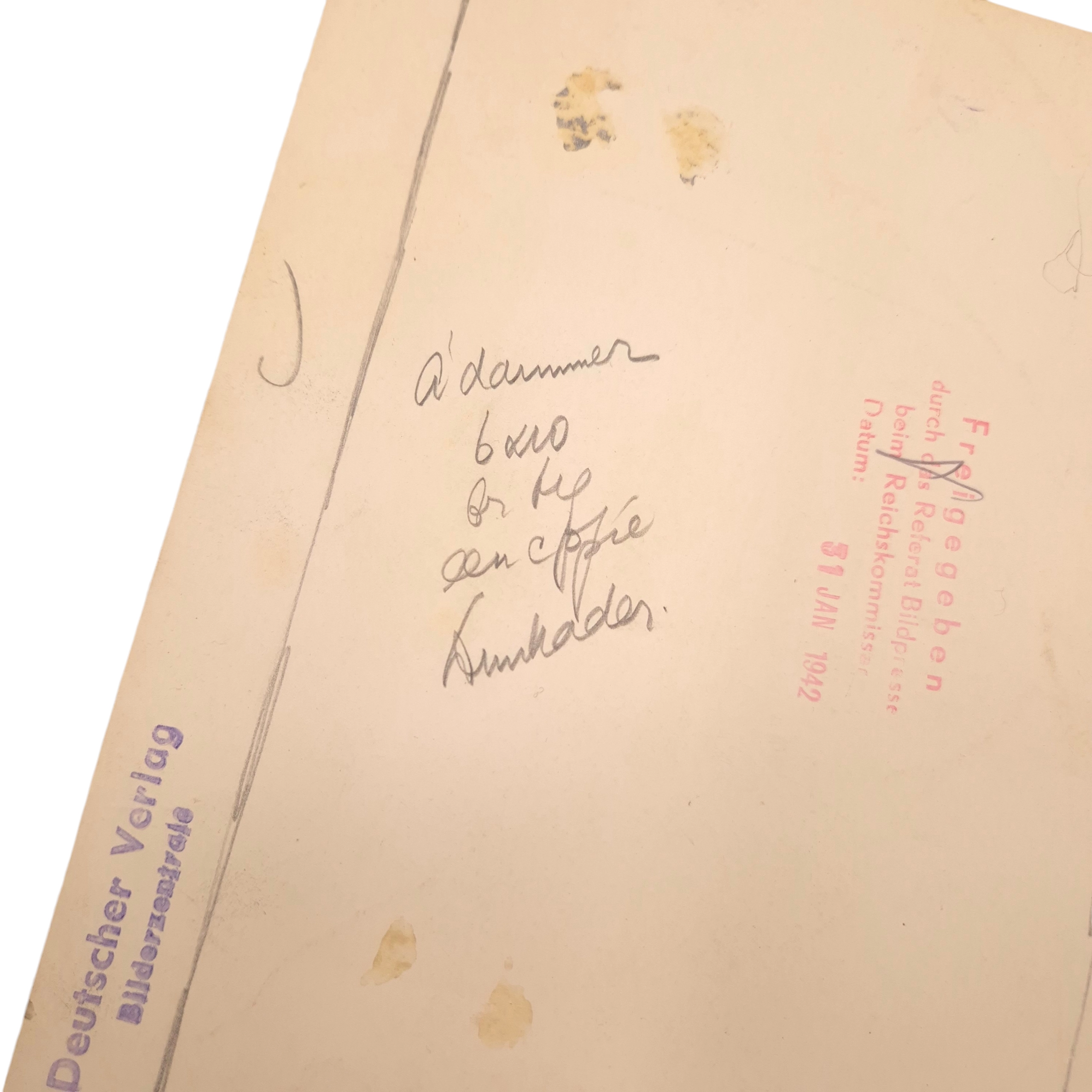 Kriegsmarine Photograph 1942 - Image 5