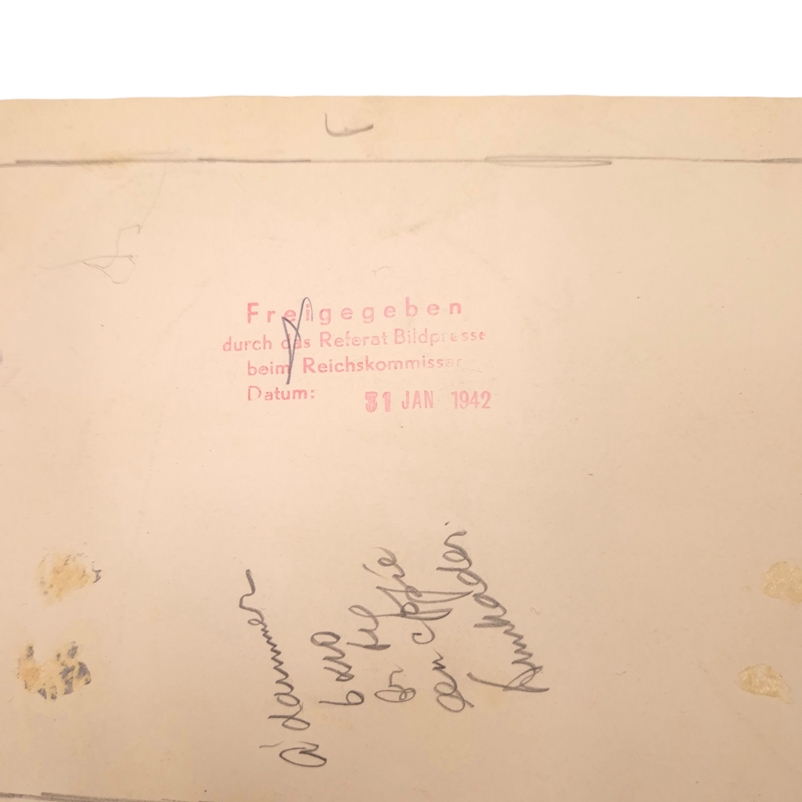 Kriegsmarine Photograph 1942 - Image 3