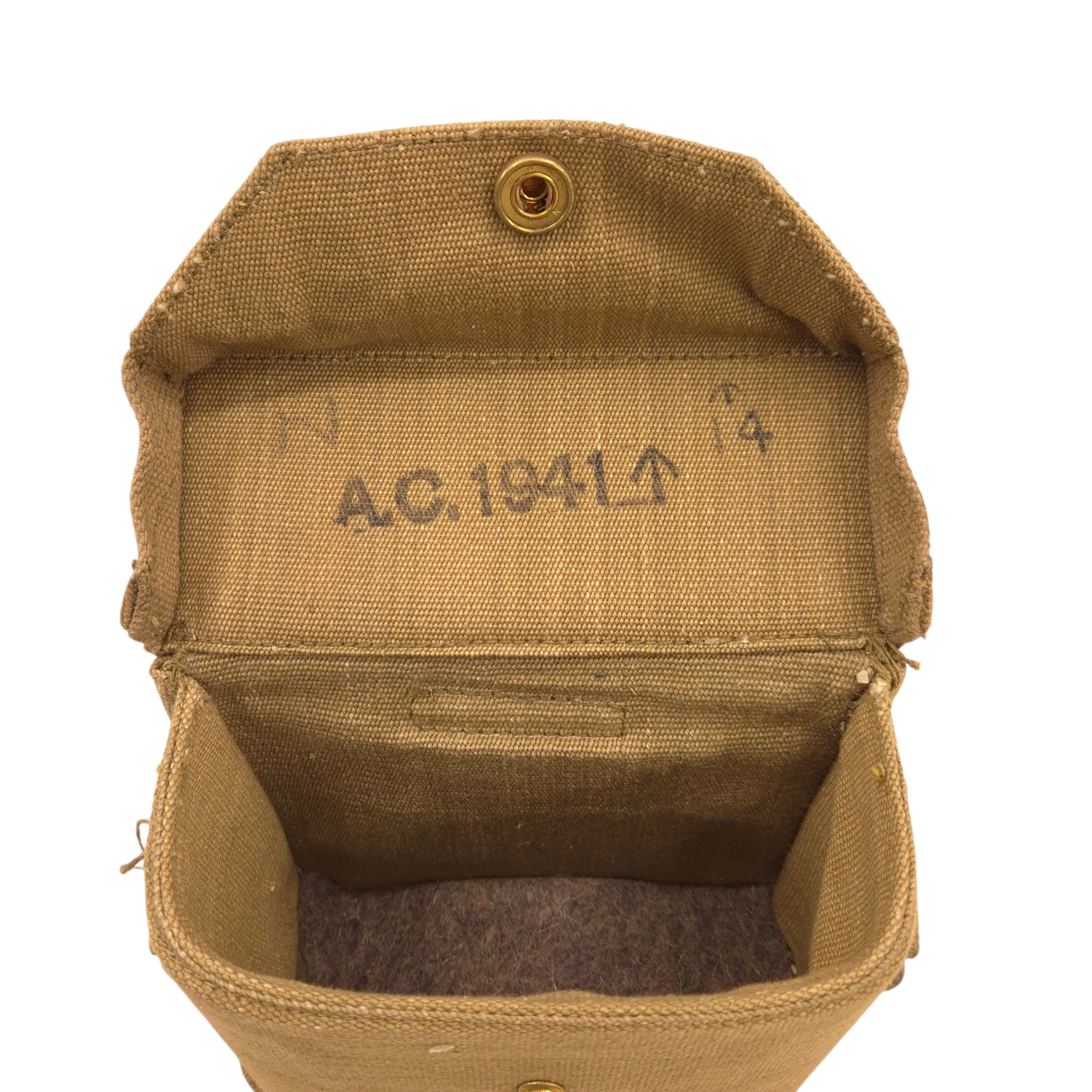 British P37 Web Binocular Case - A.C. 1941 - Image 2