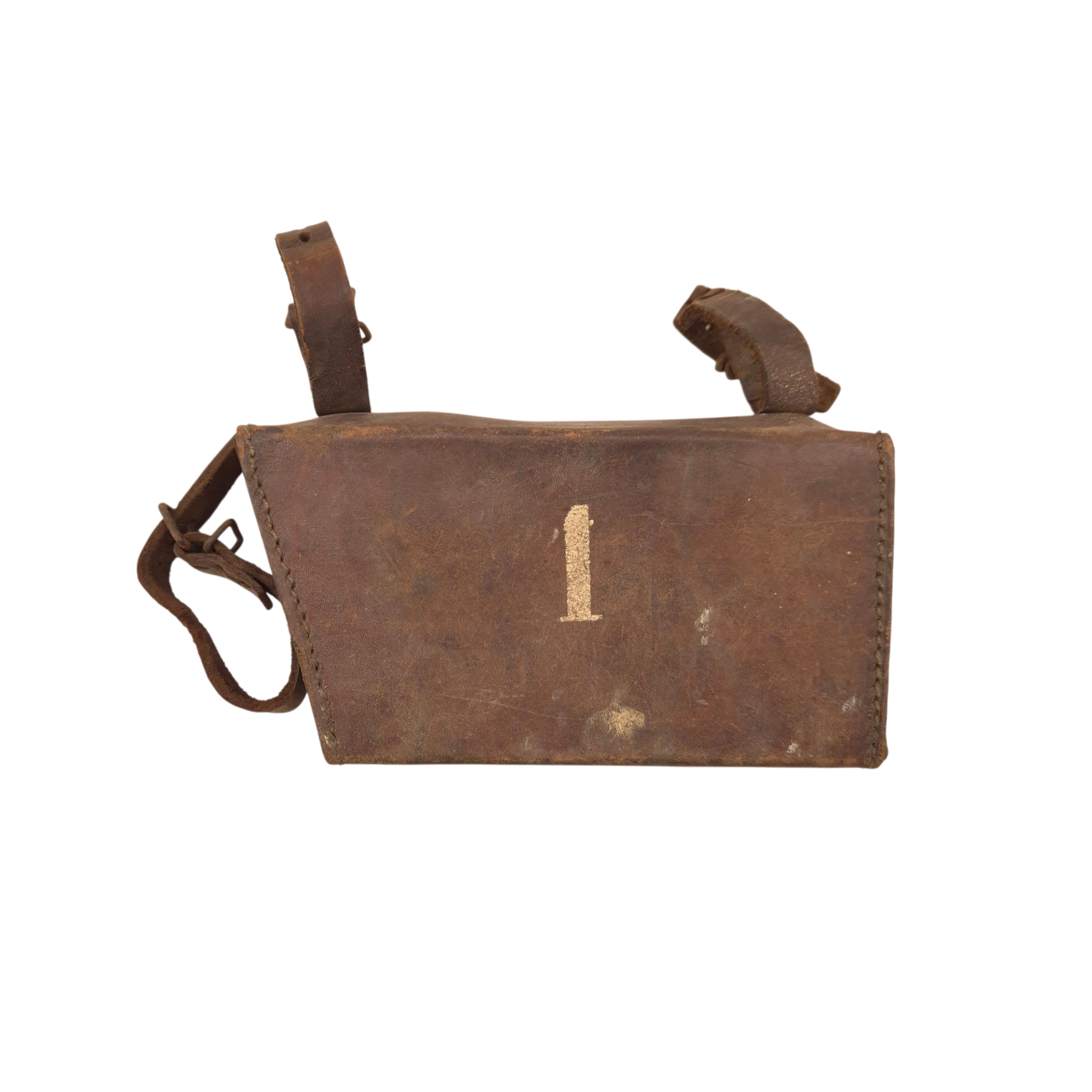 British Army Bicycle Leather Tool Pouch - BROOKS - Image 2