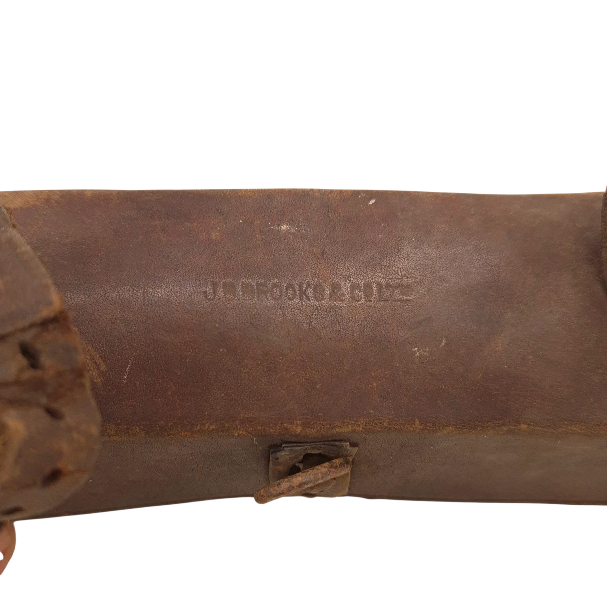 British Army Bicycle Leather Tool Pouch - BROOKS - Image 3