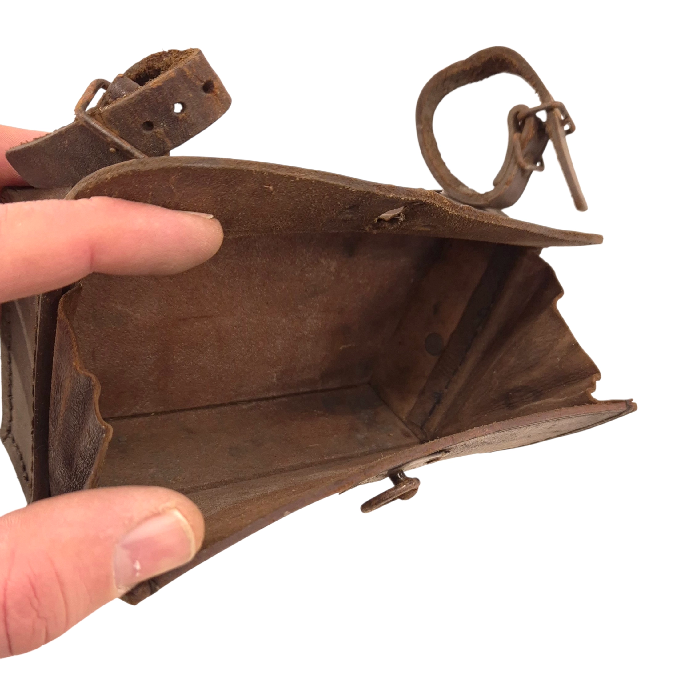 British Army Bicycle Leather Tool Pouch - BROOKS - Image 8