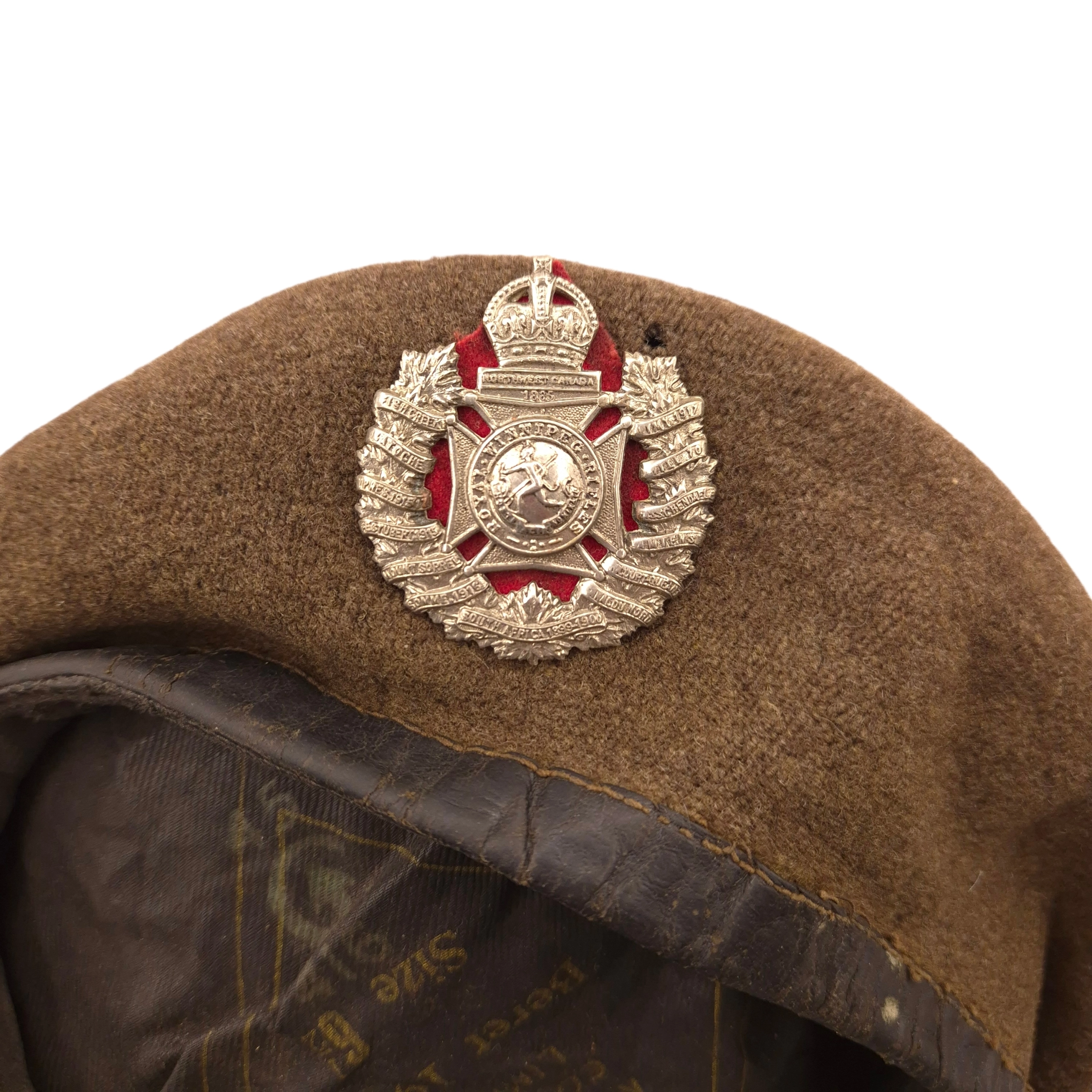 Royal Winnipeg Rifles - Beret 1945 - Image 3