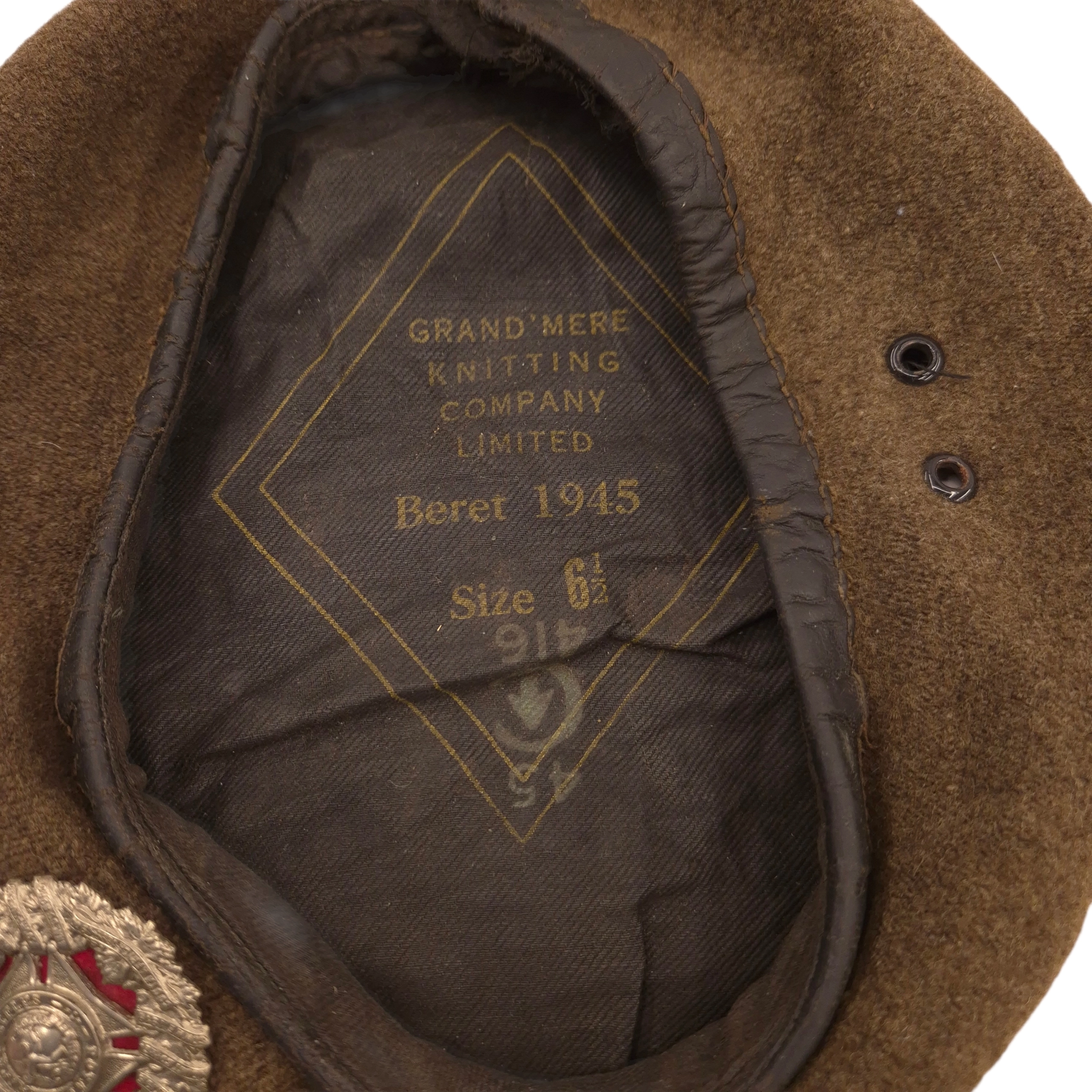 Royal Winnipeg Rifles - Beret 1945 - Image 6