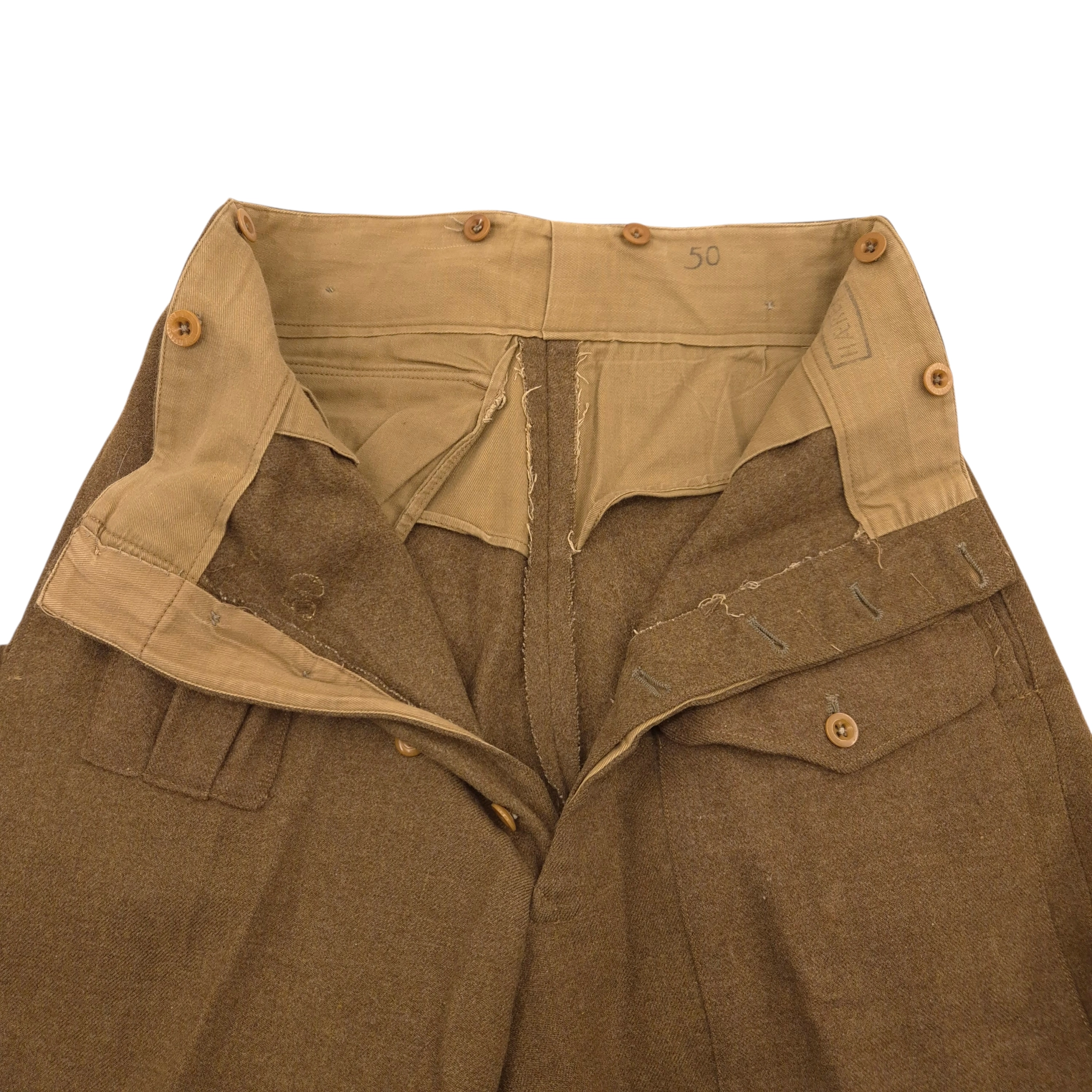 British P40 Battle Dress Trousers - Image 8