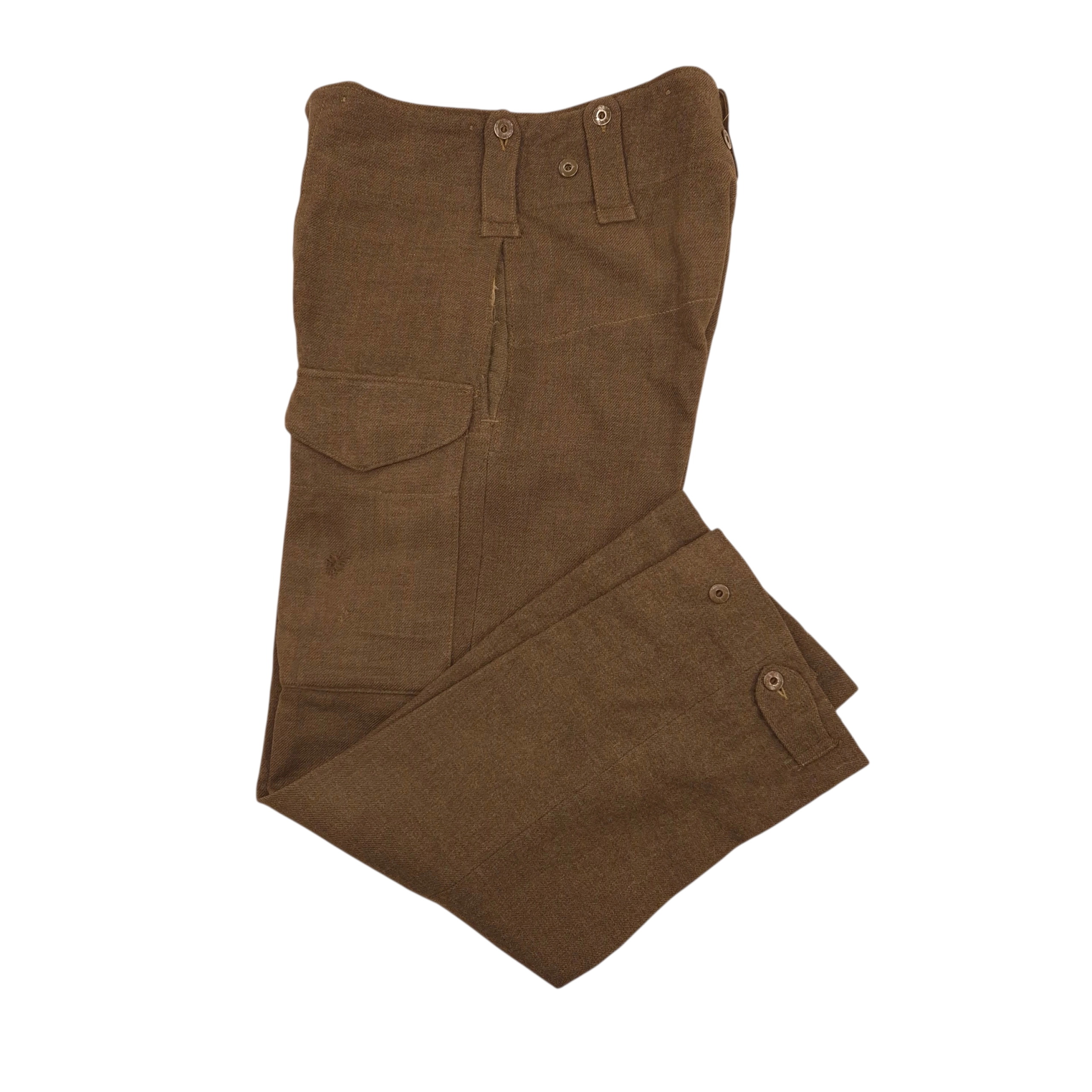 Canadian P37 Battle Dress Trousers - 1945 - Image 2