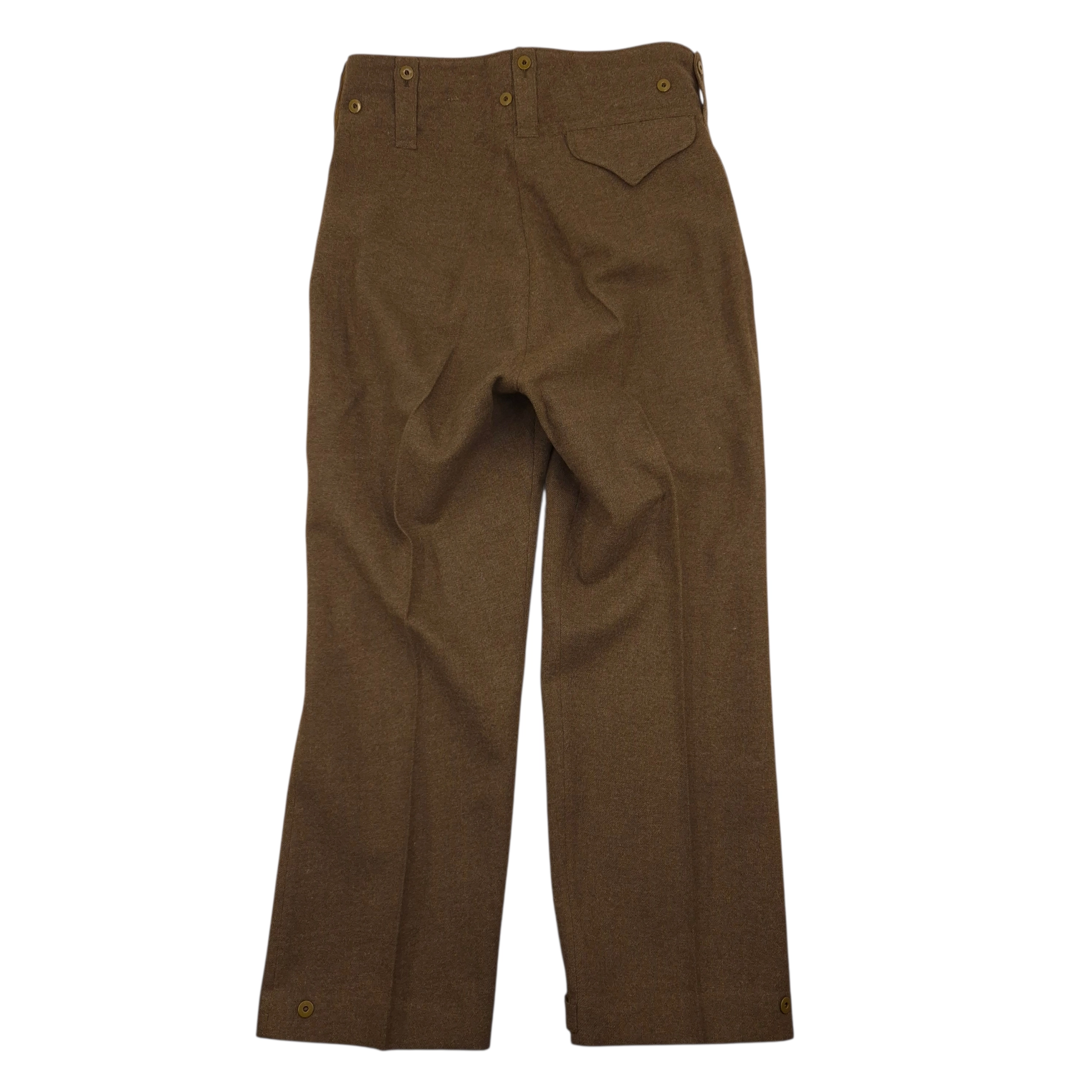 Canadian P37 Battle Dress Trousers - 1940 - Image 4
