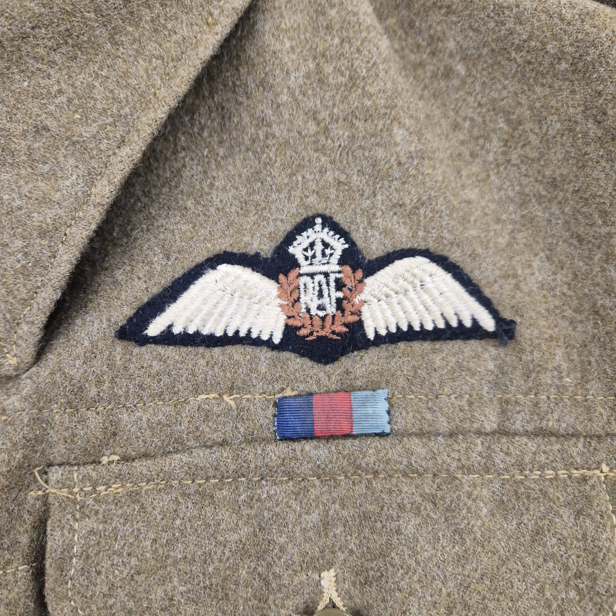 British RAF Battledress Blouse - Dated 1944 - Image 4