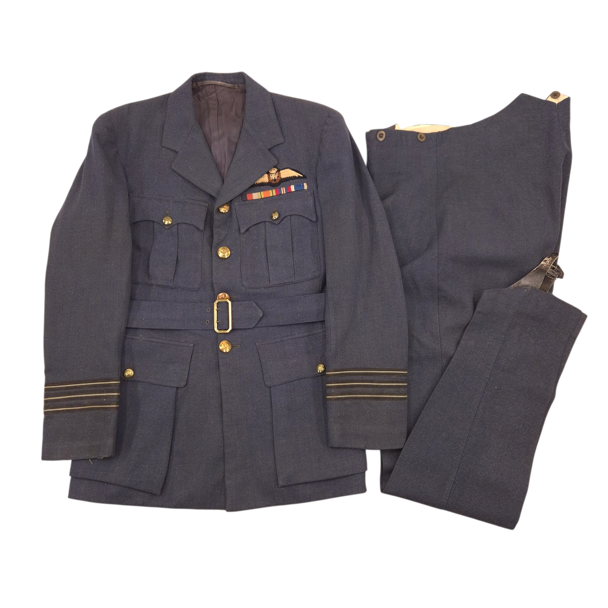 RAF Service Dress jacket and trousers - J. Butterworth