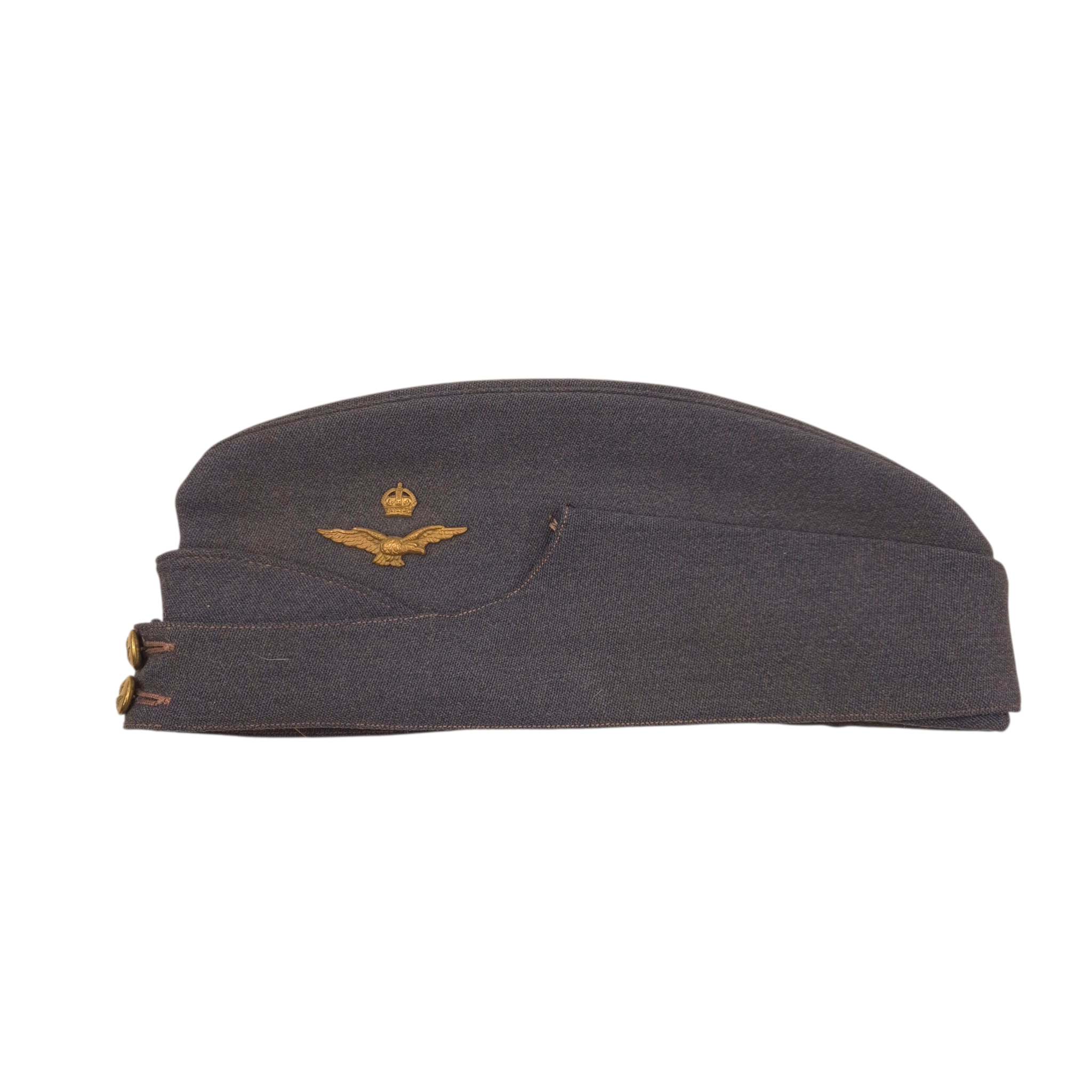 RCAF 'Officer Rank' Field Service Cap - A.H. Edwards