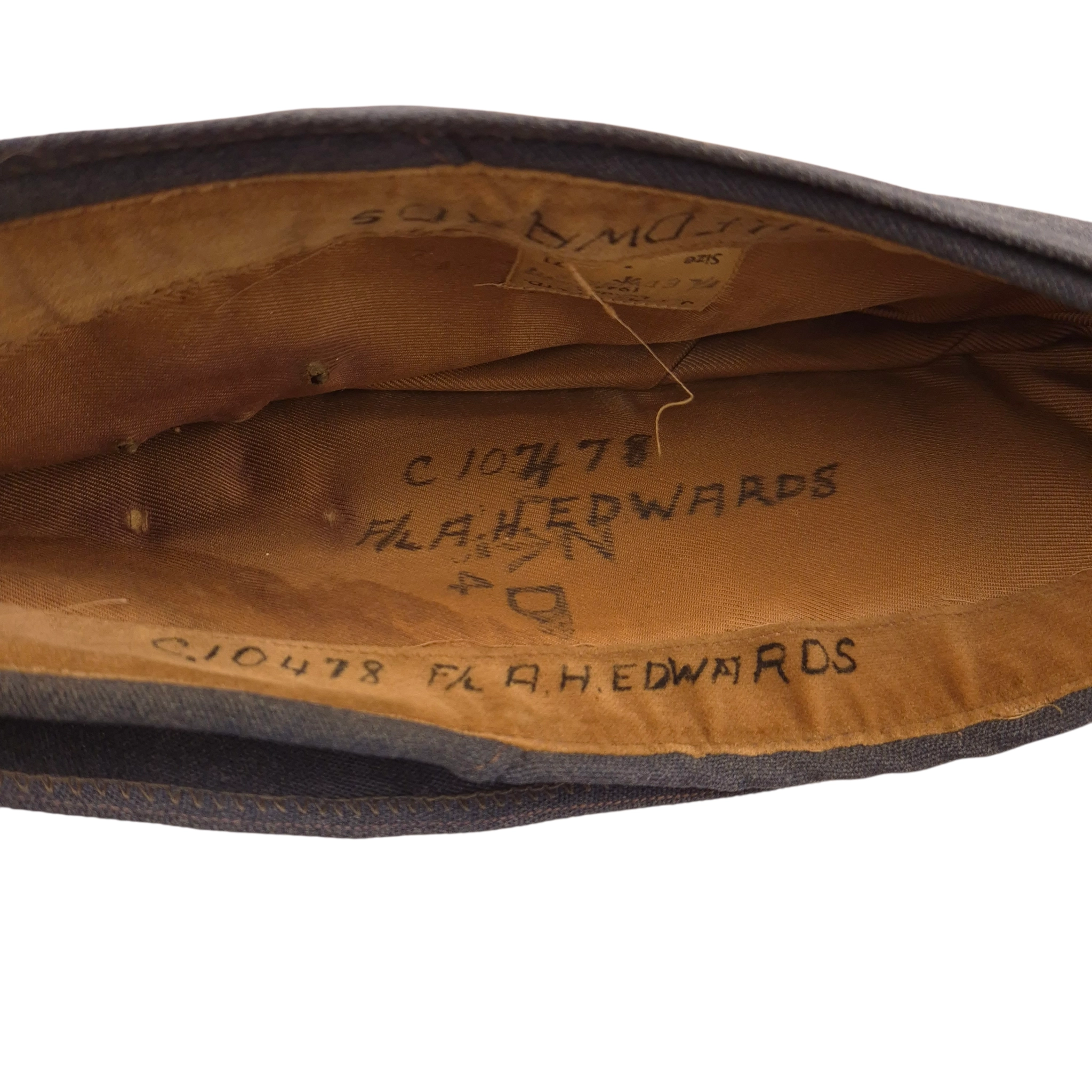 RCAF 'Officer Rank' Field Service Cap - A.H. Edwards - Image 4