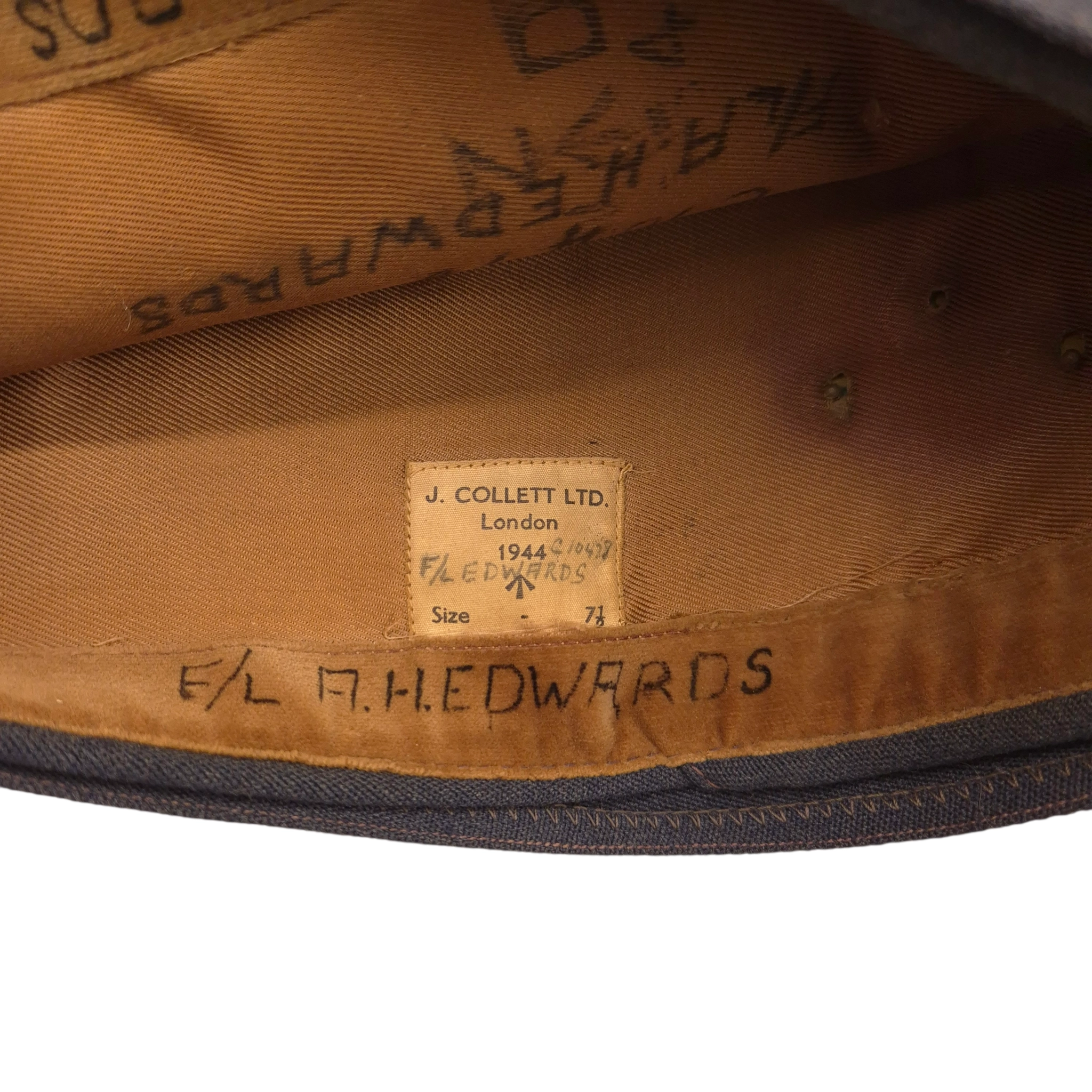 RCAF 'Officer Rank' Field Service Cap - A.H. Edwards - Image 3