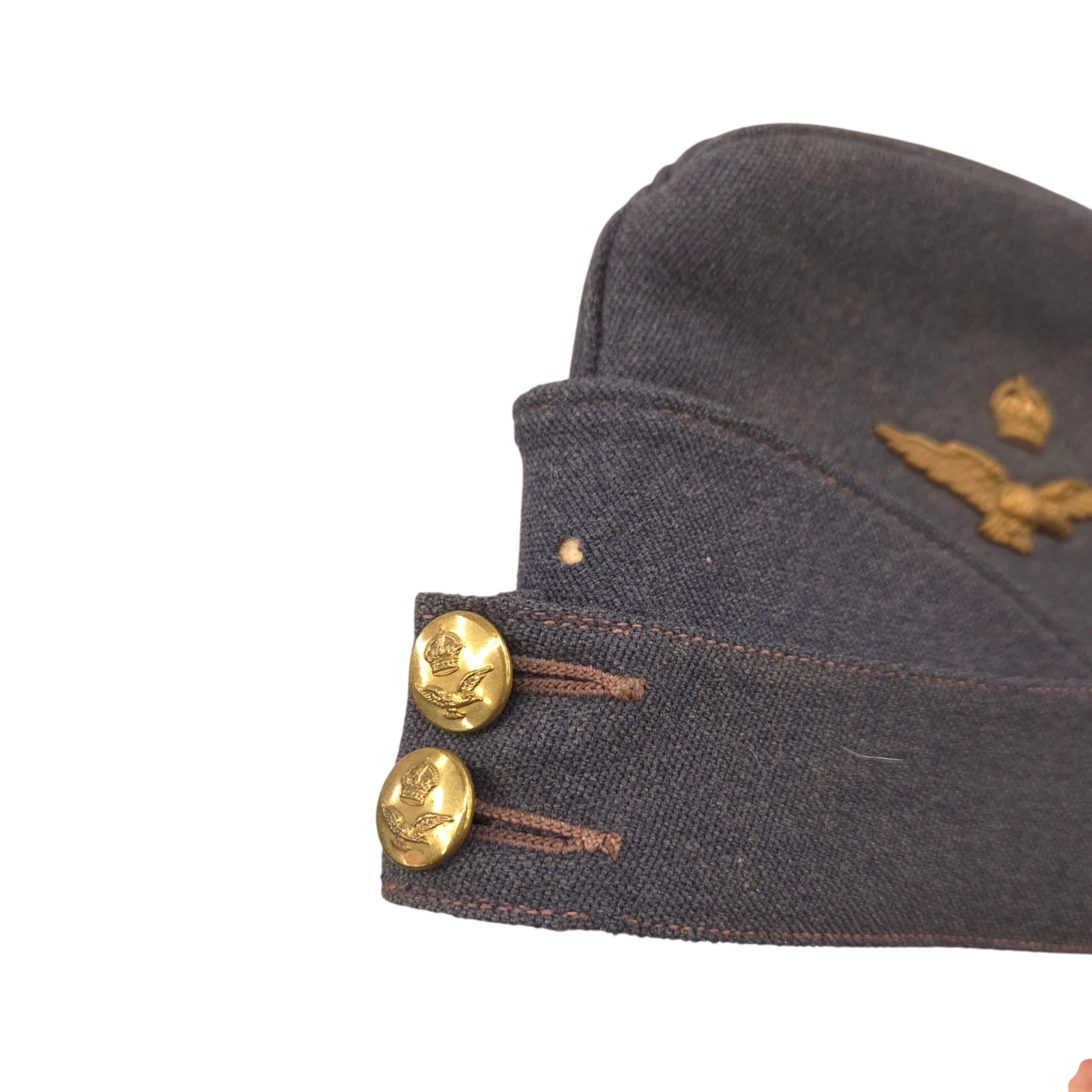 RCAF 'Officer Rank' Field Service Cap - A.H. Edwards - Image 6