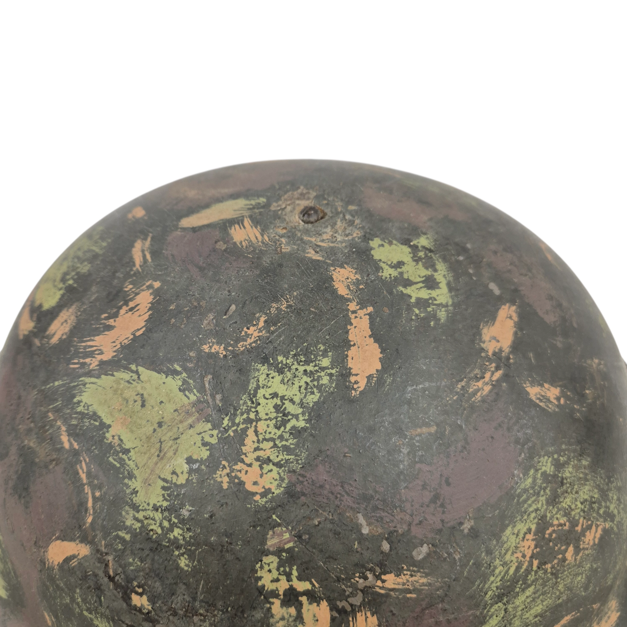 British MkII Camouflage Helmet - F&L 1940 - Image 7