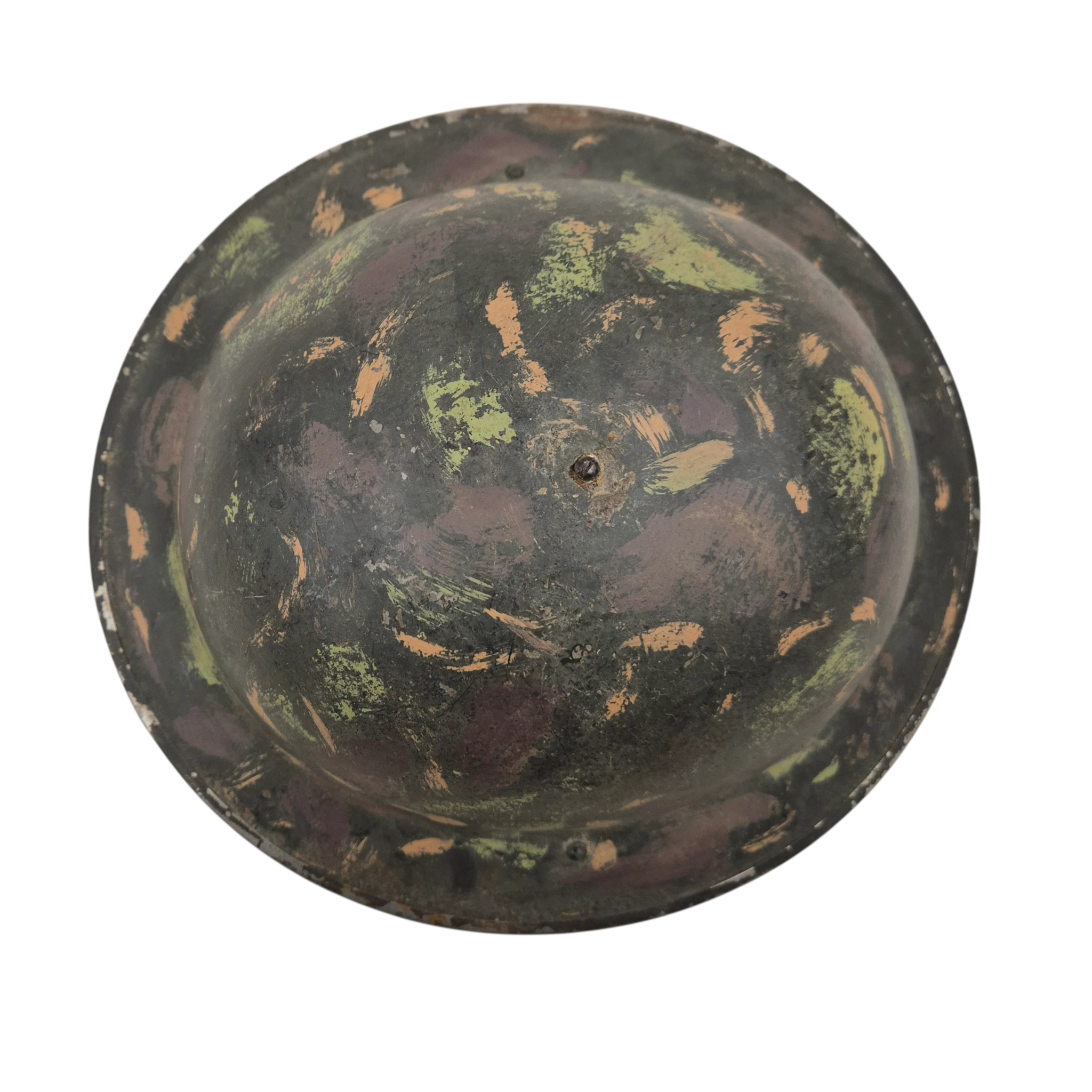 British MkII Camouflage Helmet - F&L 1940 - Image 2