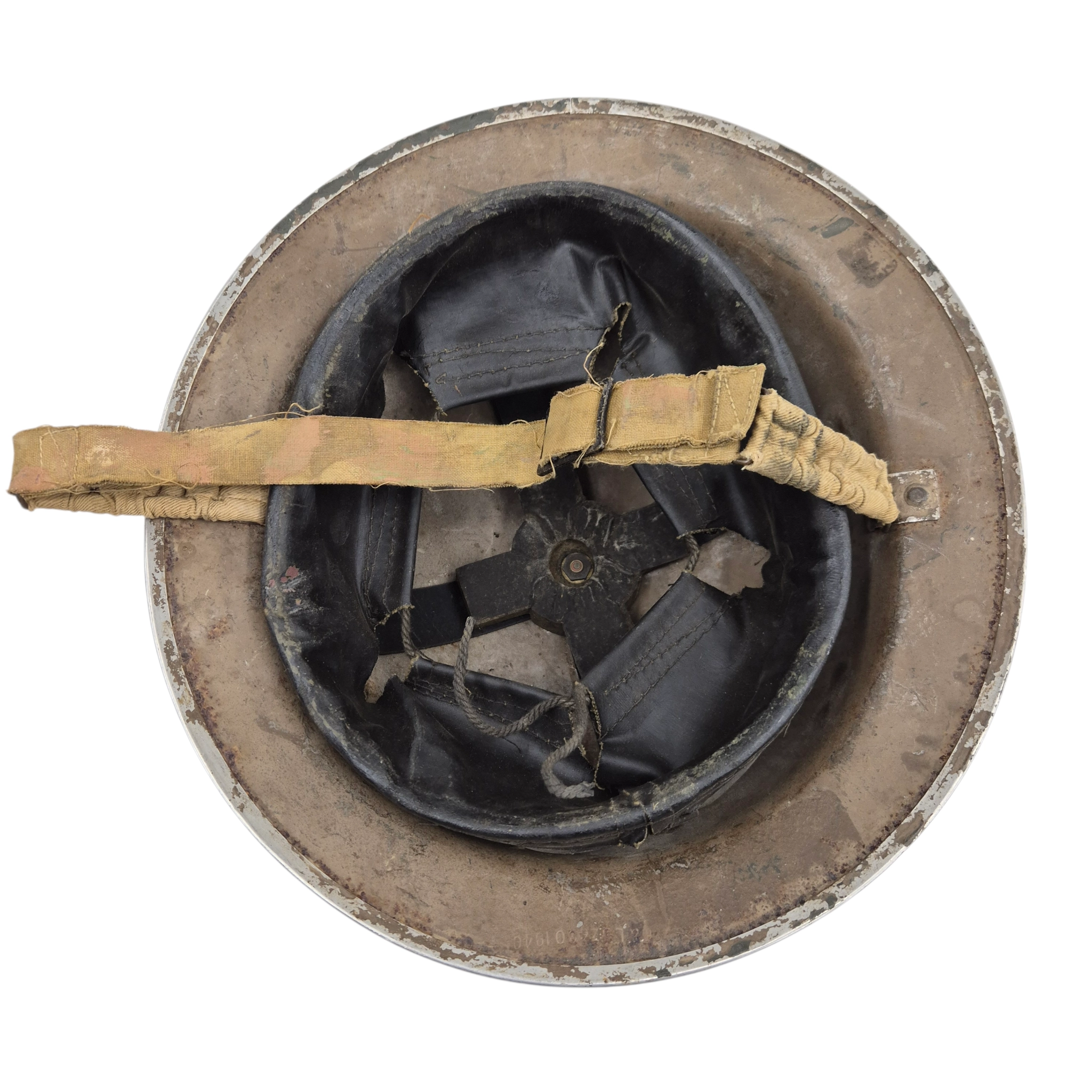 British MkII Camouflage Helmet - F&L 1940 - Image 3