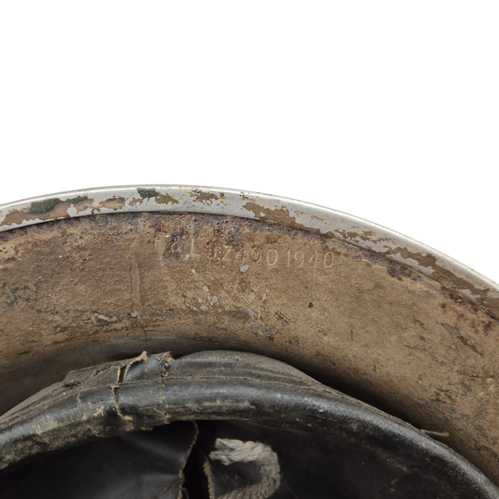 British MkII Camouflage Helmet - F&L 1940 - Image 8