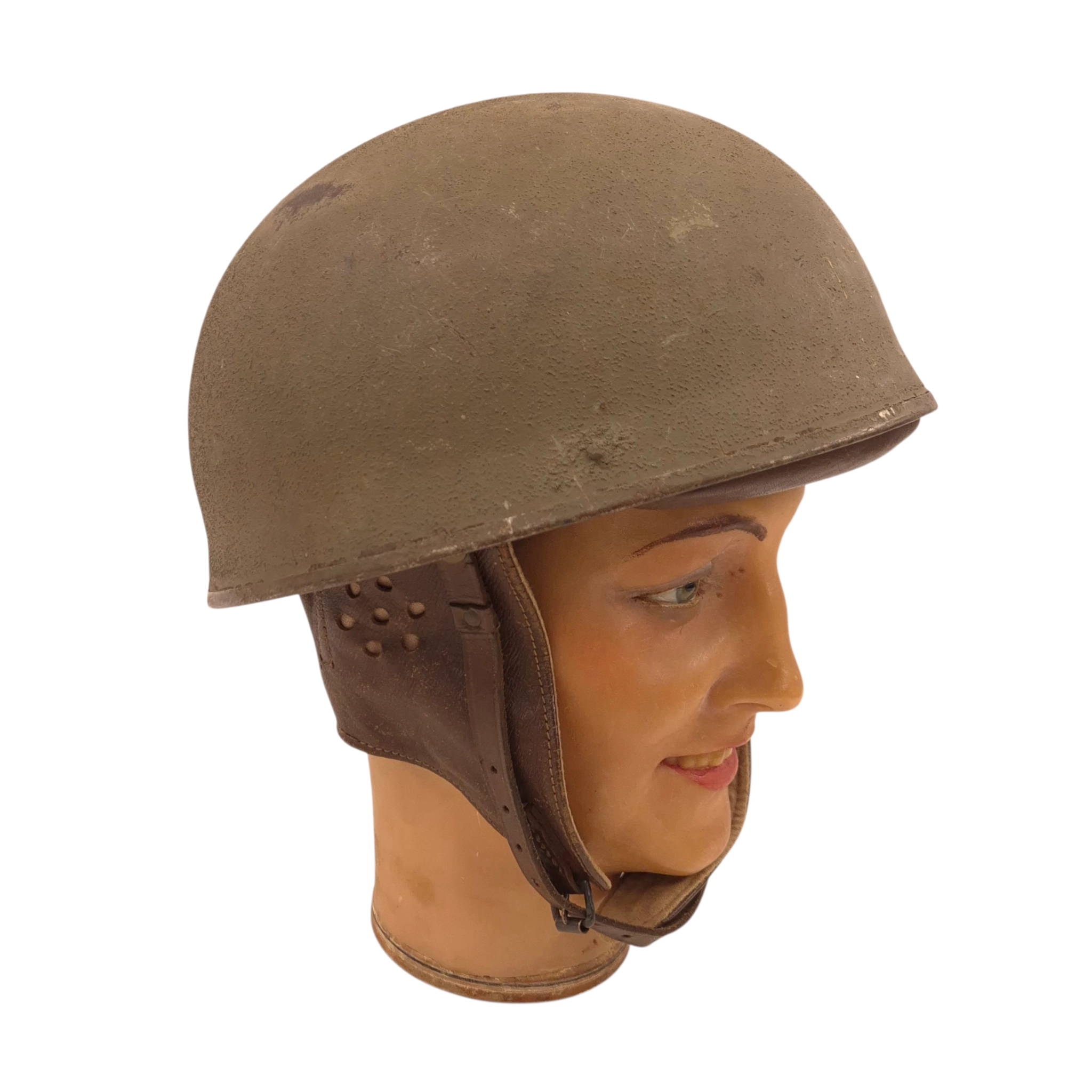 British Motorcyclists’ “Dispatch Rider” helmet - 1942 - Image 3