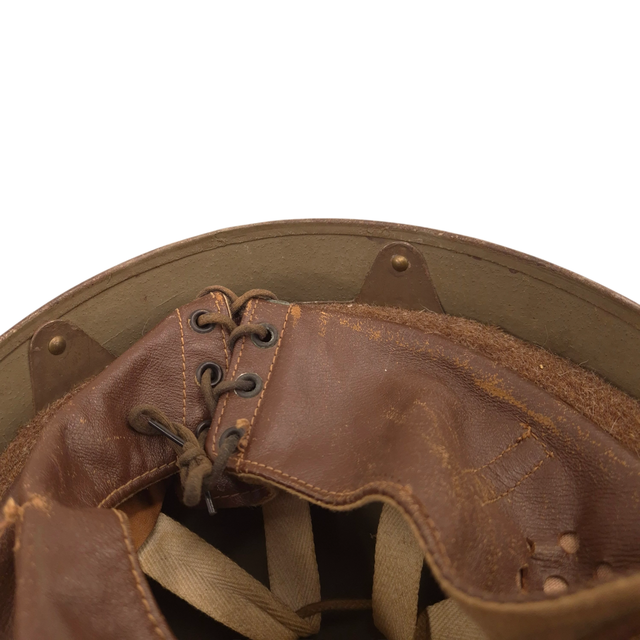 British Motorcyclists’ “Dispatch Rider” helmet - 1942 - Image 7