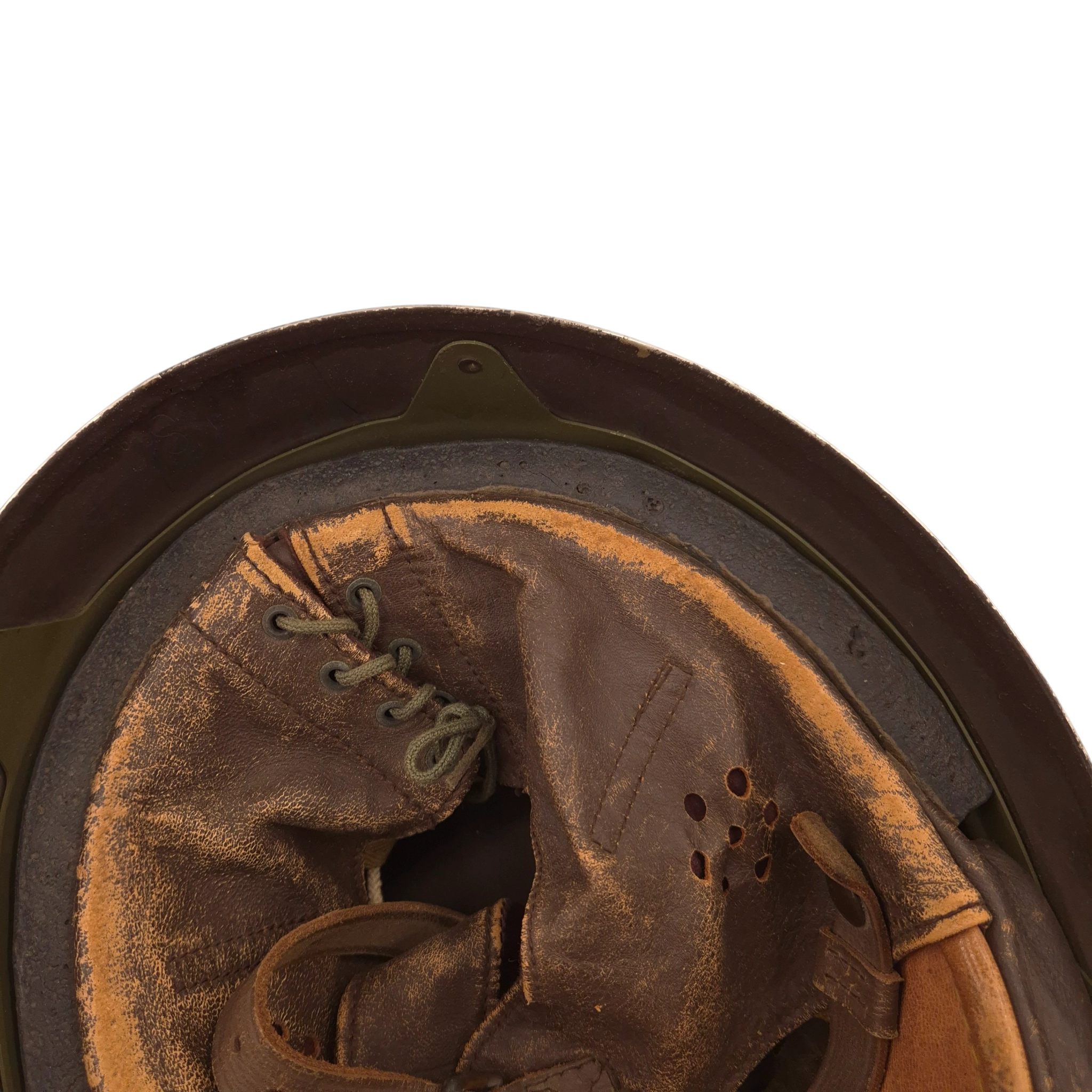 Canadian Motorcyclists “Dispatch Rider” helmet - 1944 - Image 9
