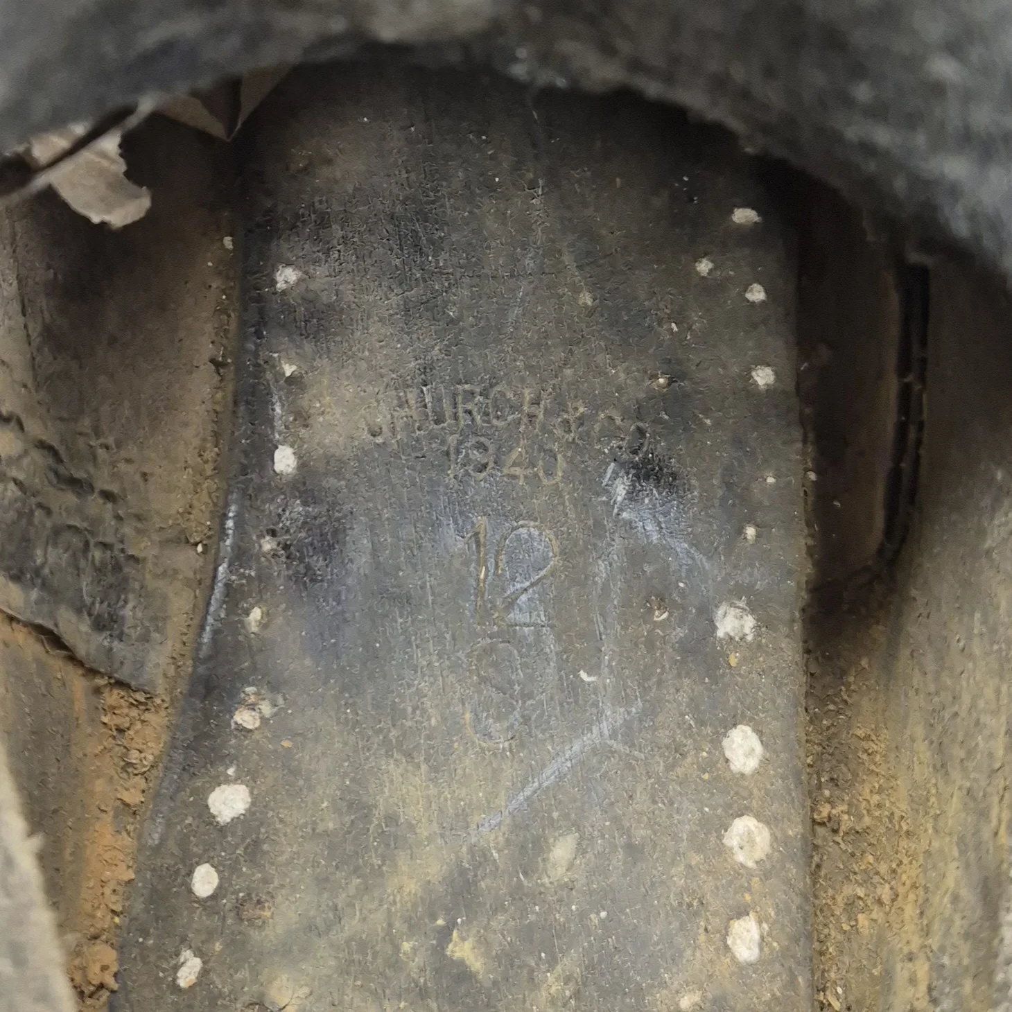 British Army Ankle Boots - 1940 - Image 5