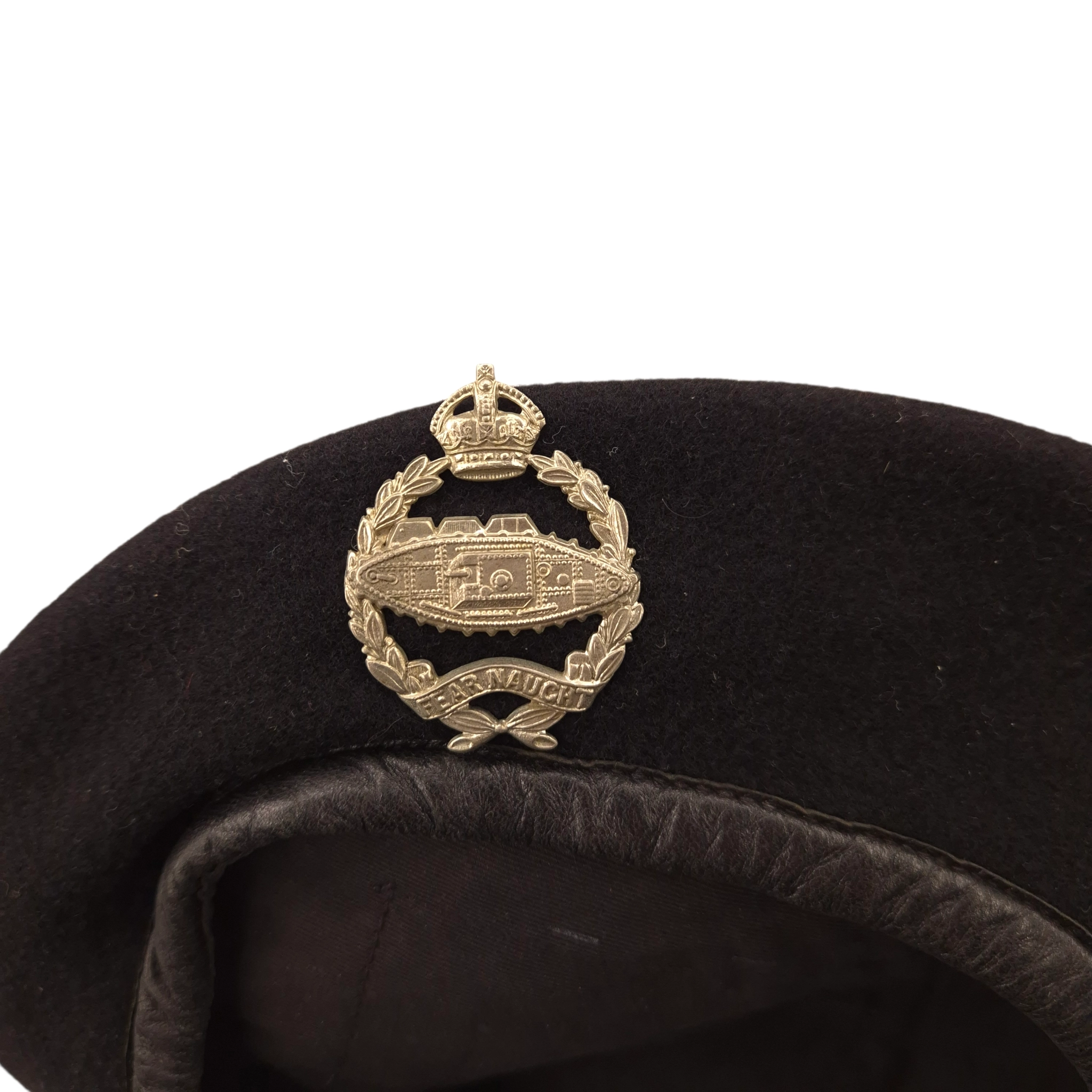 British RAC Beret - Supak Manufacturing Co - 1944 - Image 3