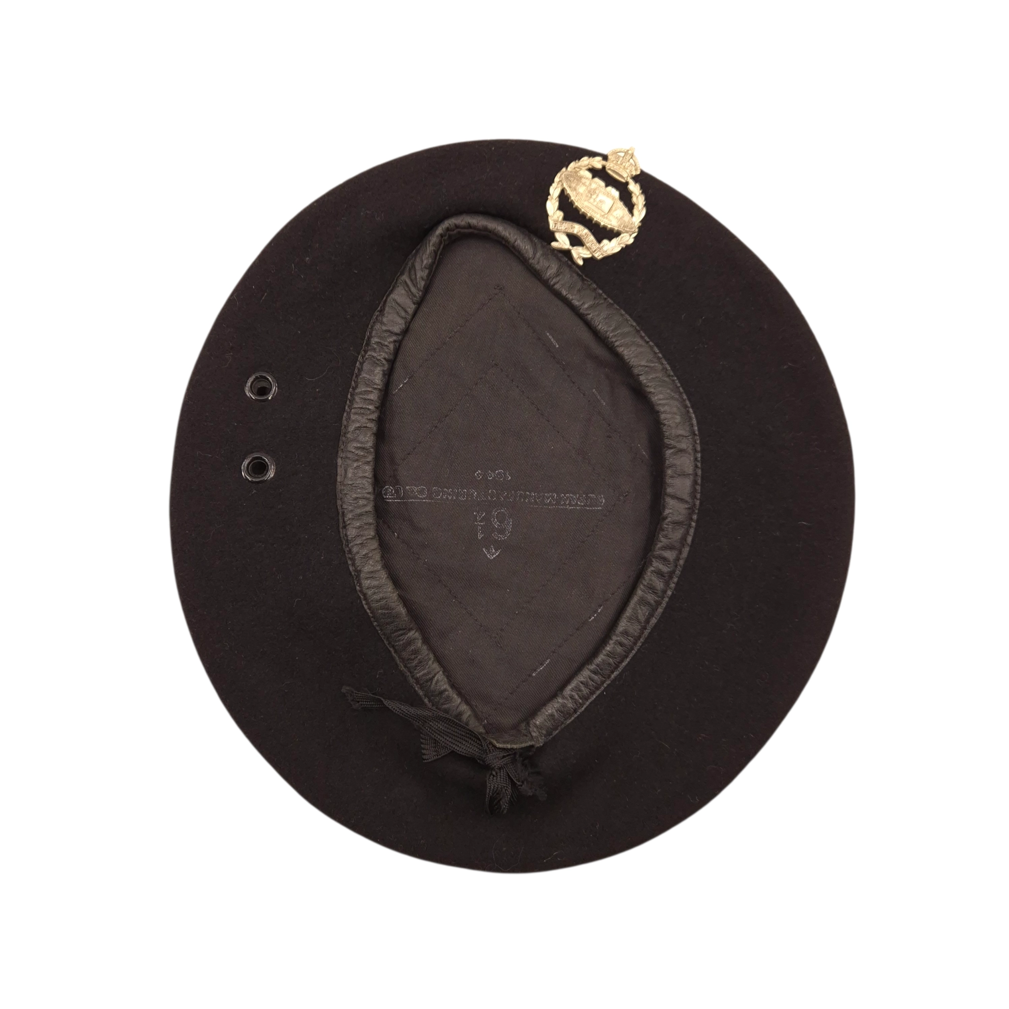 British RAC Beret - Supak Manufacturing Co - 1944