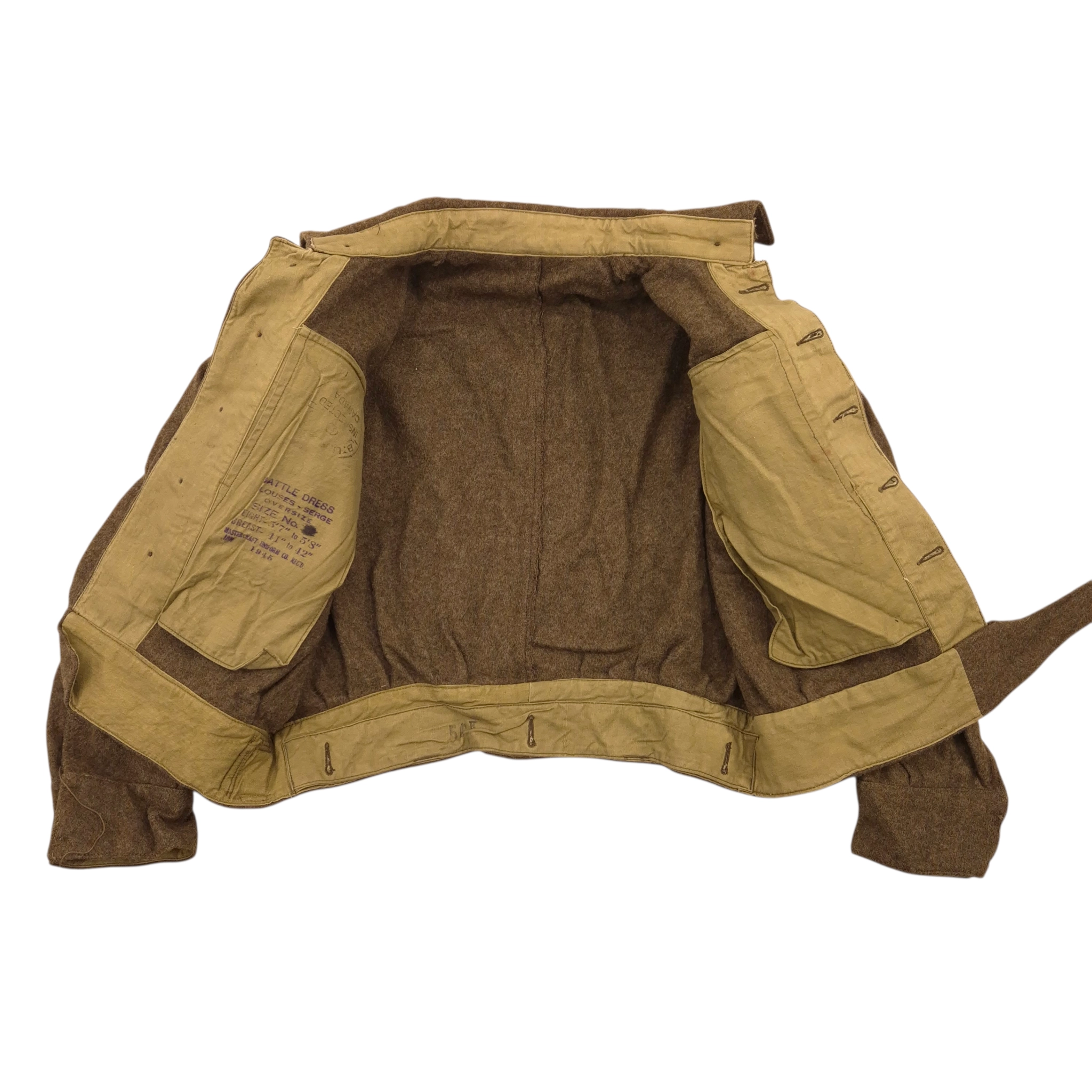 Canadian P37 Battle Dress Blouse - January 1945 - Image 3