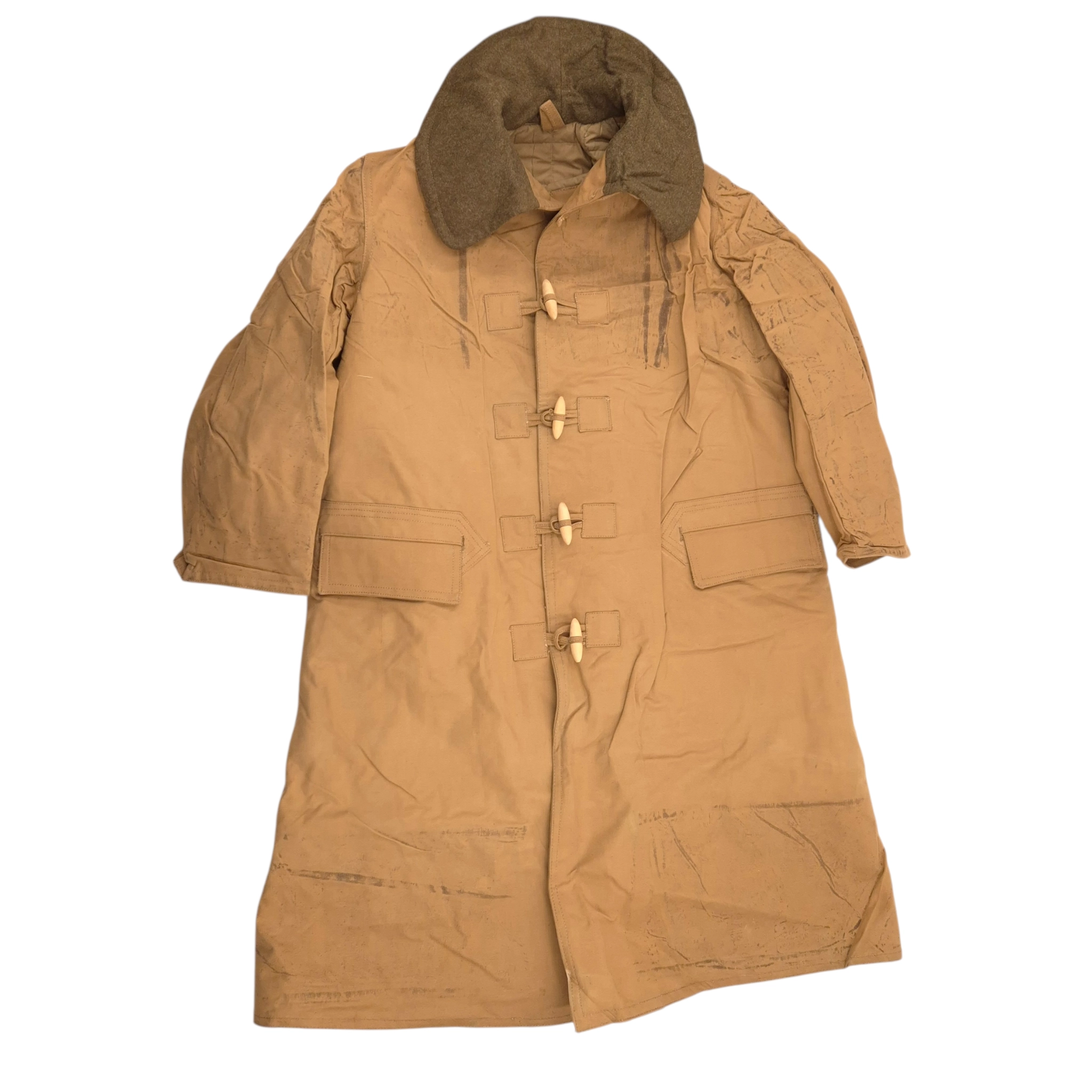 British Army Kapok Lined Coat "Coats, Tropal, Lined" - Dated 1942