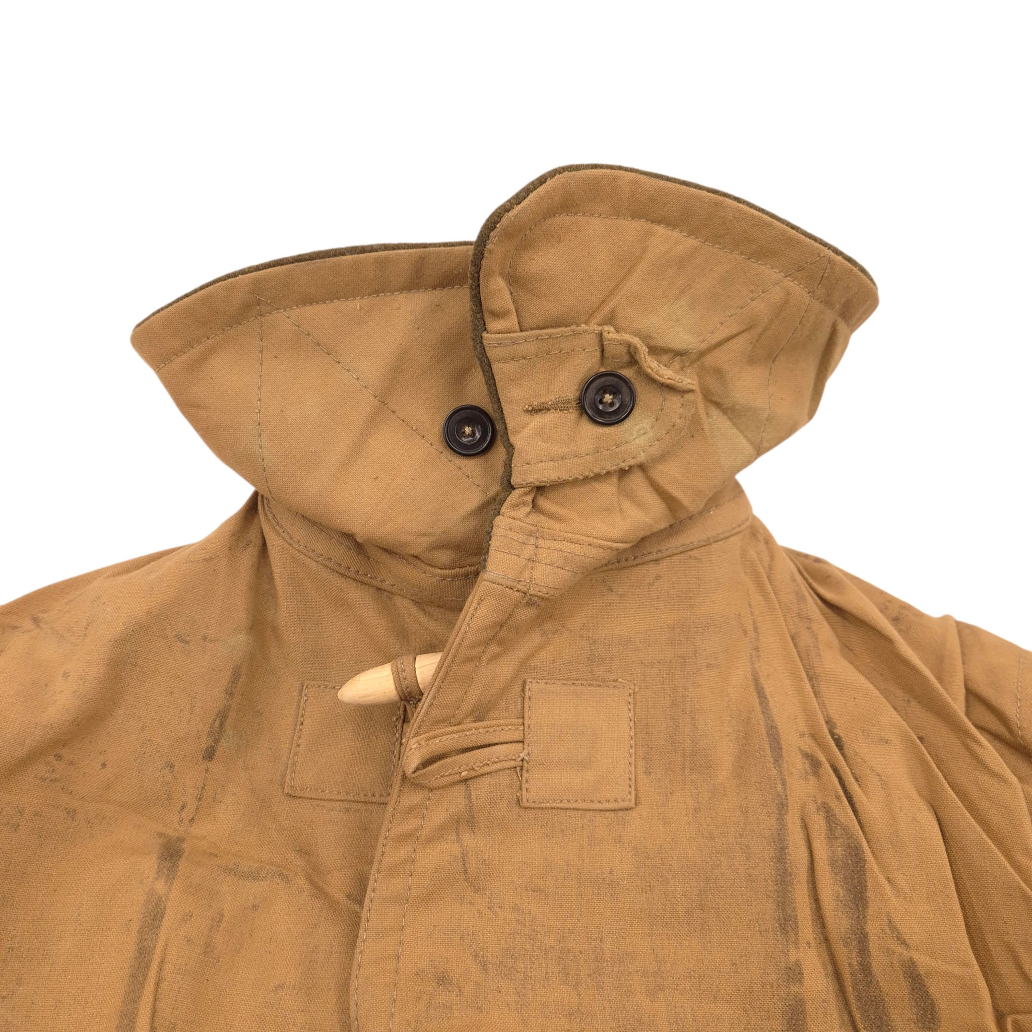 British Army Kapok Lined Coat "Coats, Tropal, Lined" - Dated 1942 - Image 7