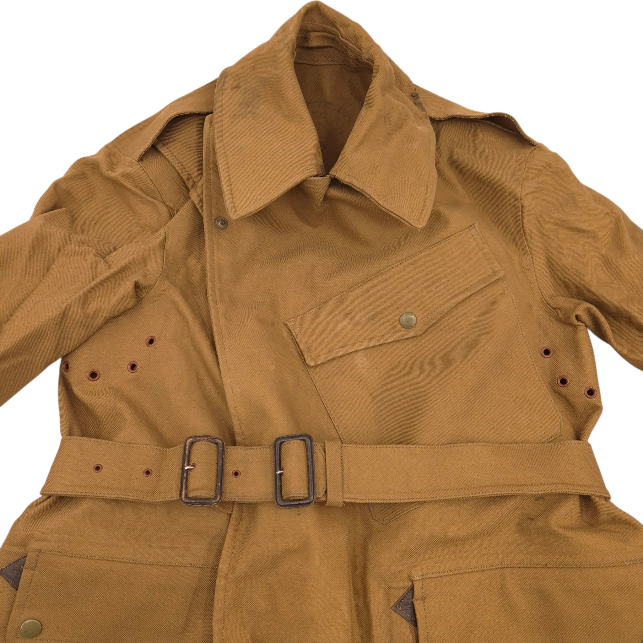 British (Canadian) Motorcycle Waterproof Coat, 1942 - Image 6