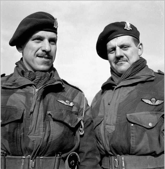 Canadian Parachute Corps brass - Cap badge - Image 6