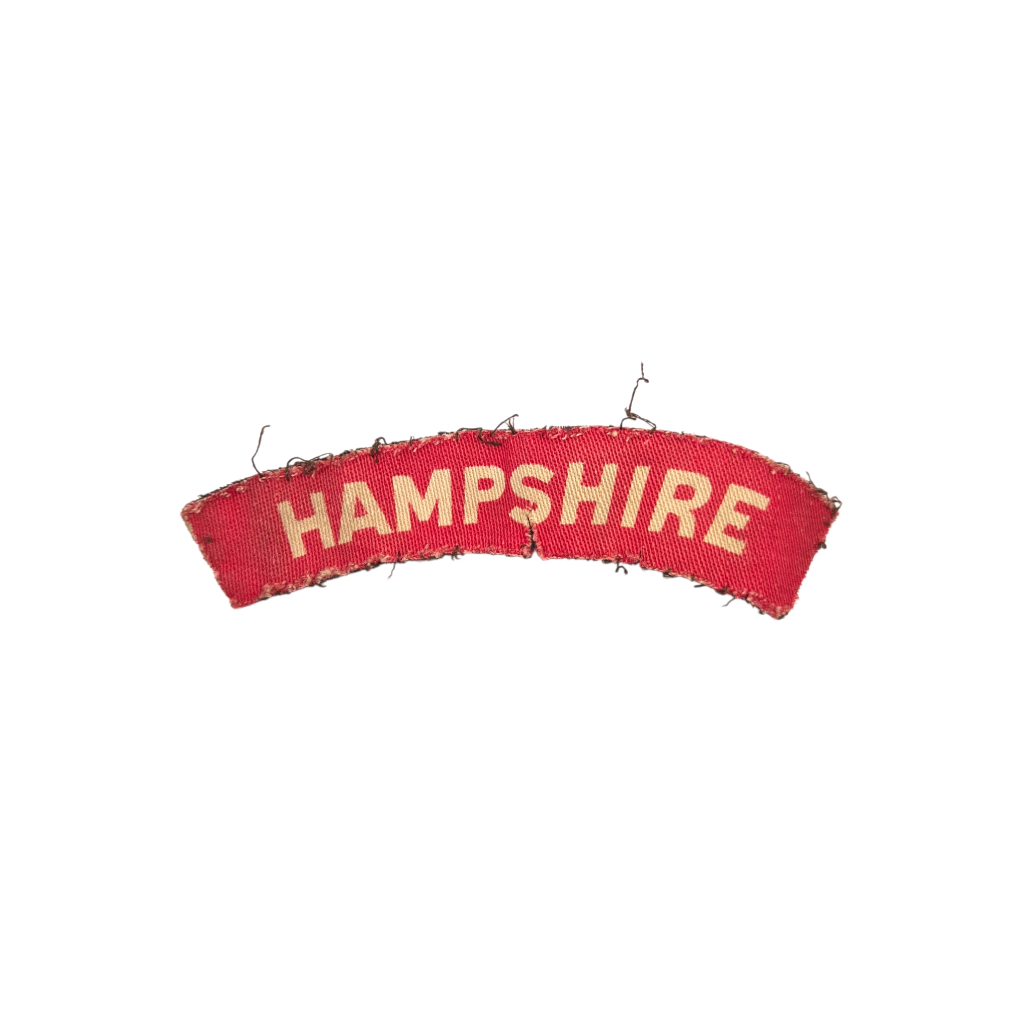 Hampshire Regiment - Printed shoulder title