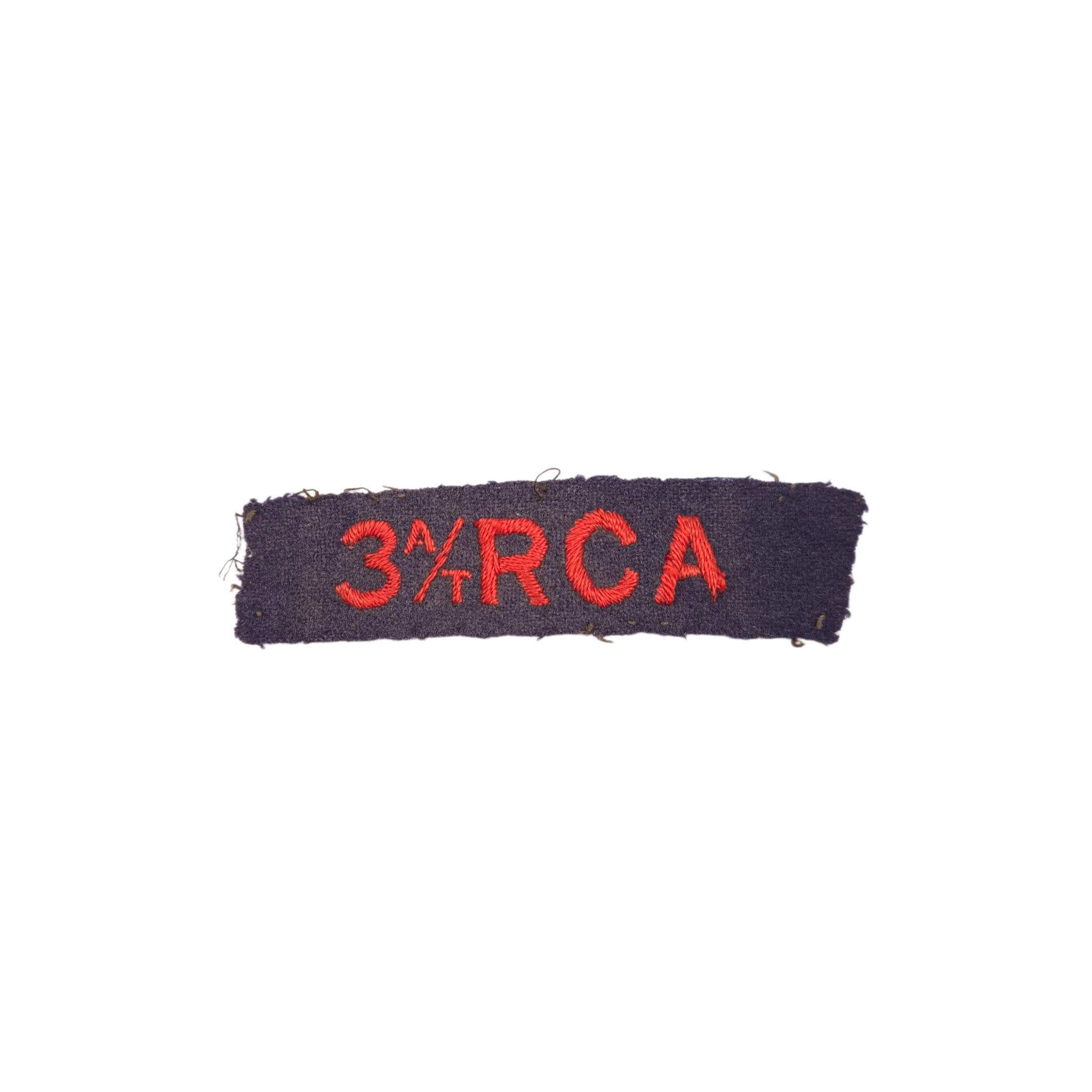 3rd Anti Tank RCA - Embroidered shoulder title