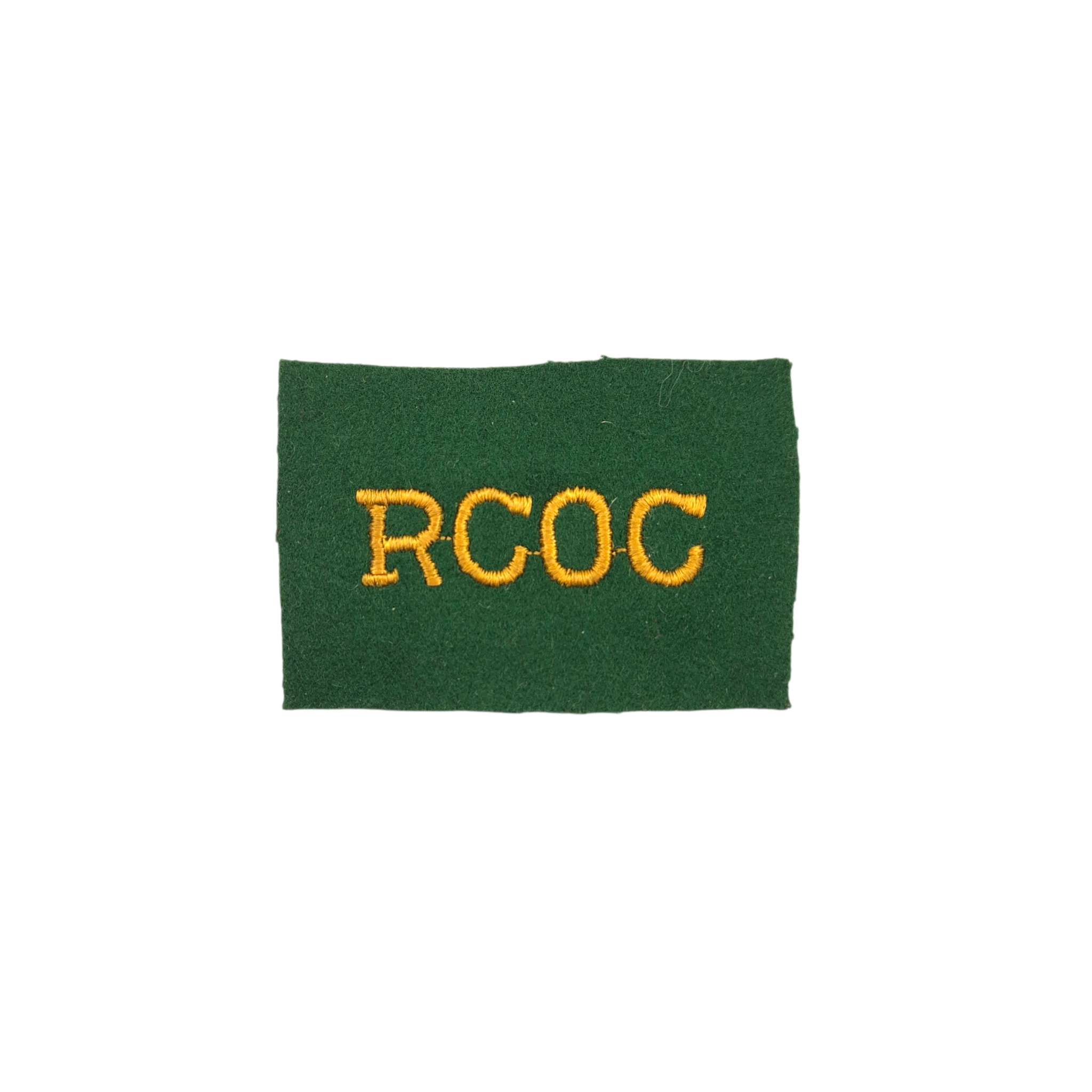 RCOC 4th Cdn Armoured Division - Embroidered formation patch