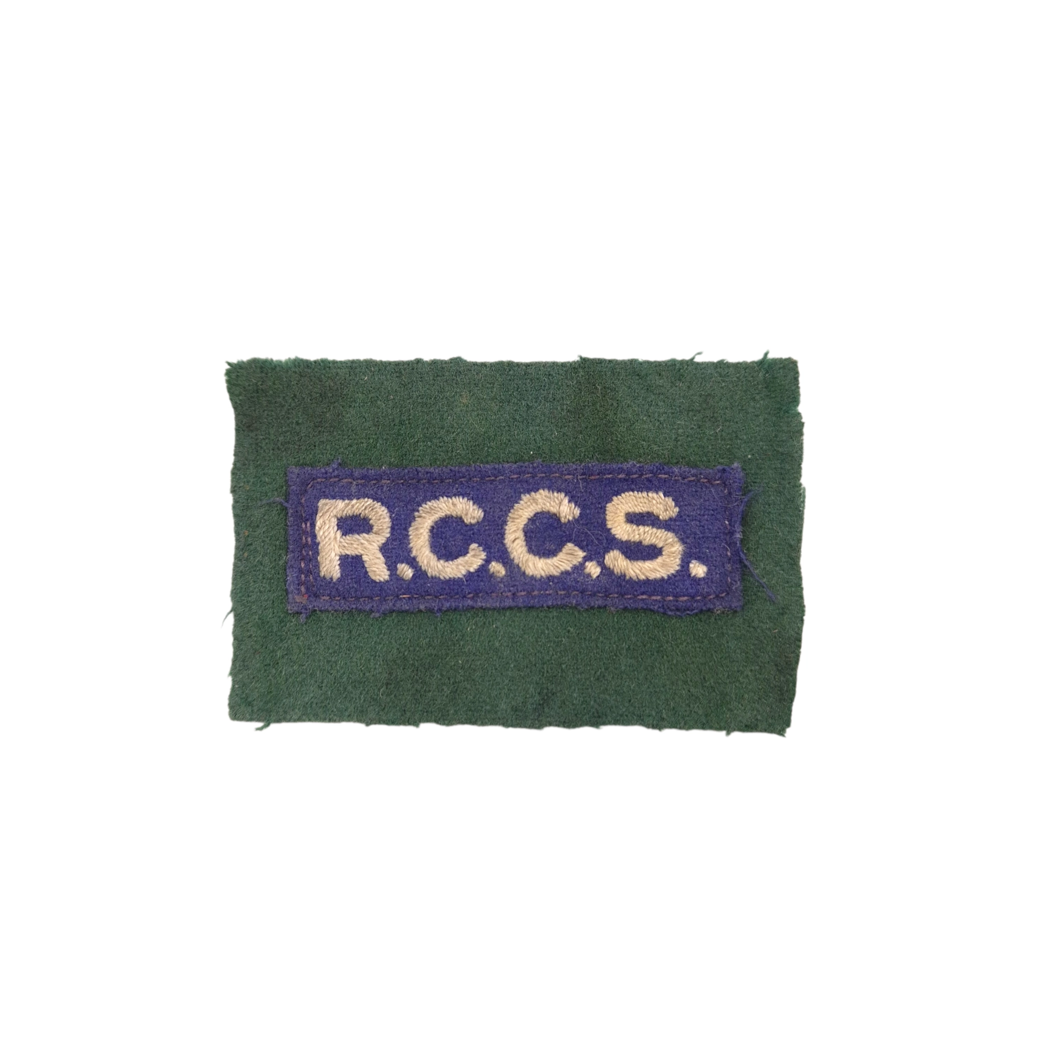 RCCS 4th Cdn Armoured Division - Embroidered formation patch