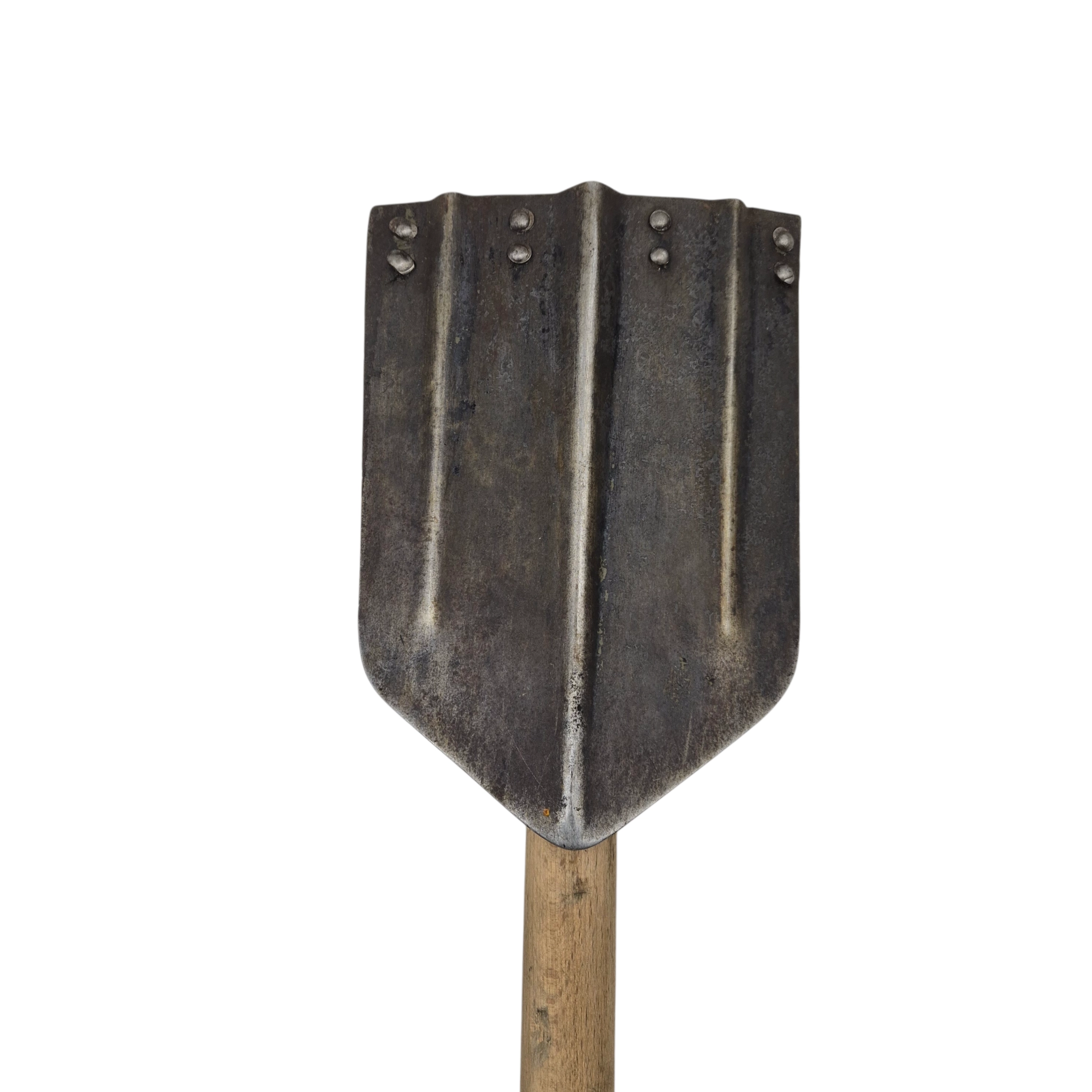 German Folding Shovel and Carrying Case - Image 12