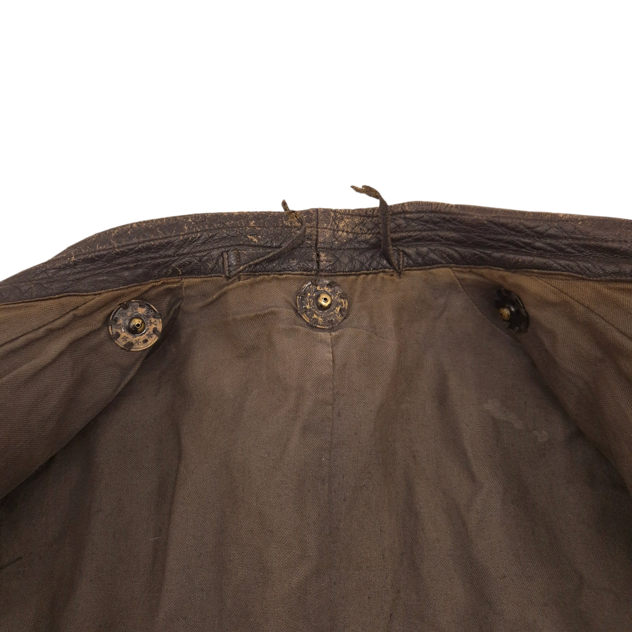 Dutch Motorcyclist’s Leather Jacket - 1939 - Image 7