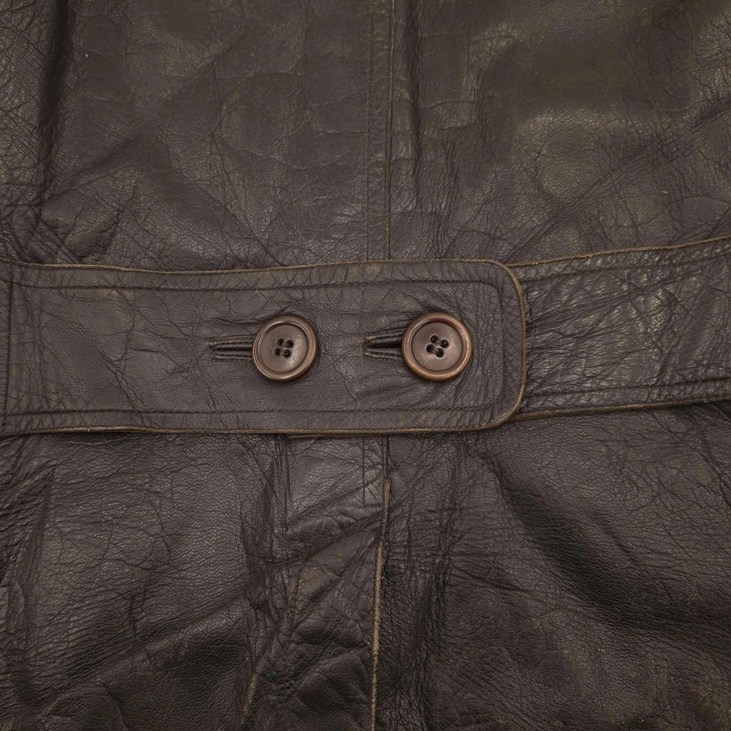 Dutch Motorcyclist’s Leather Jacket - 1939 - Image 6
