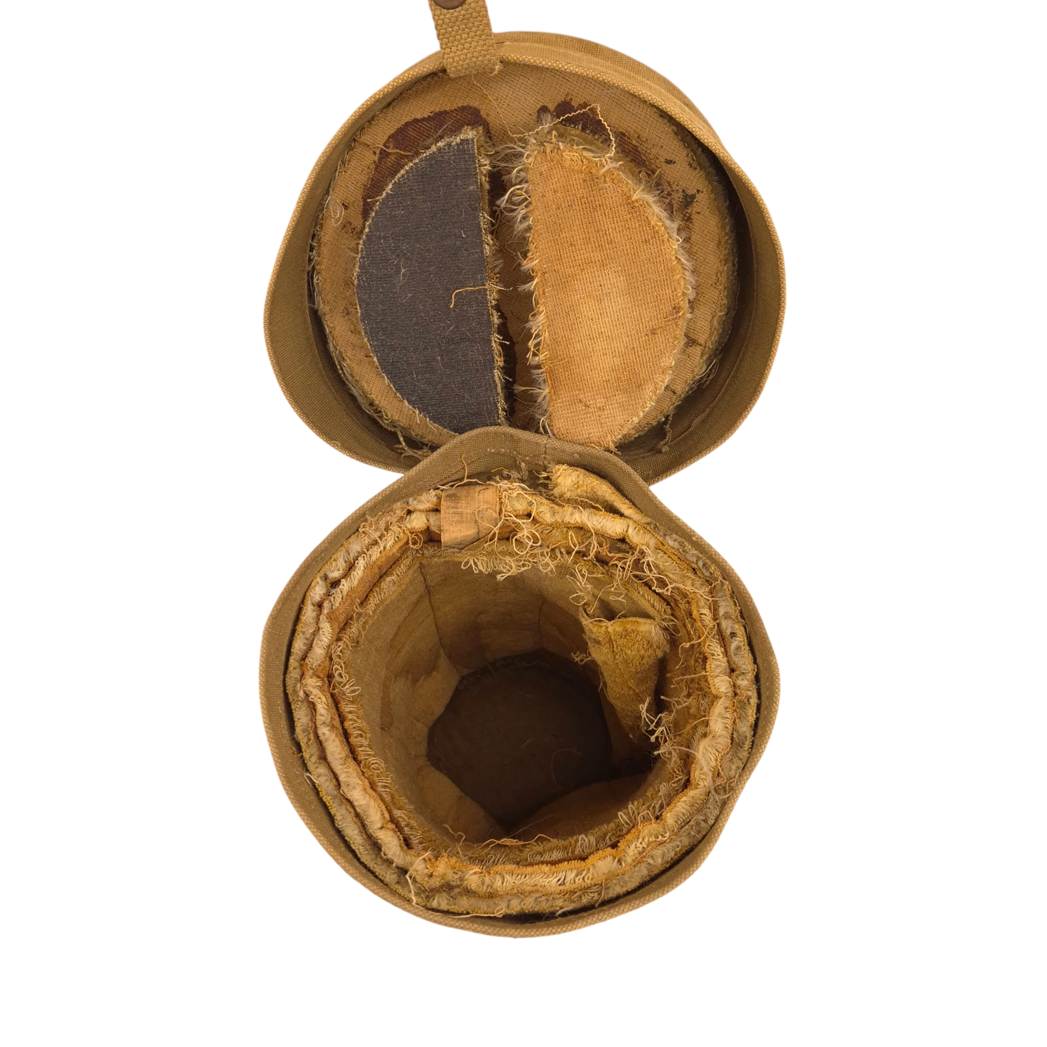 British (Airborne) Padded Webbing Case for Thermos Flask - Image 6