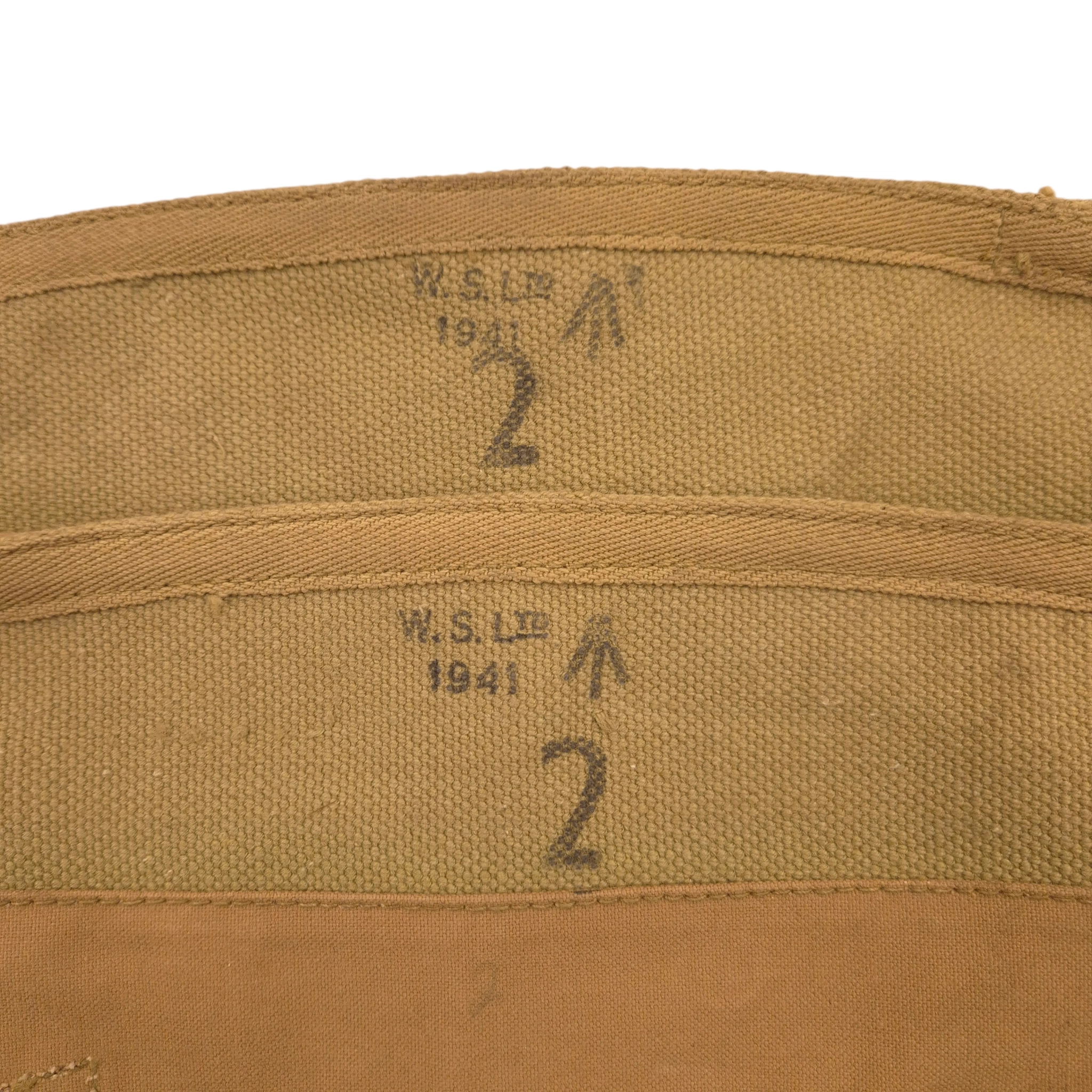 British P37 Web Anklets - W.S. Ltd 1941 - Image 4