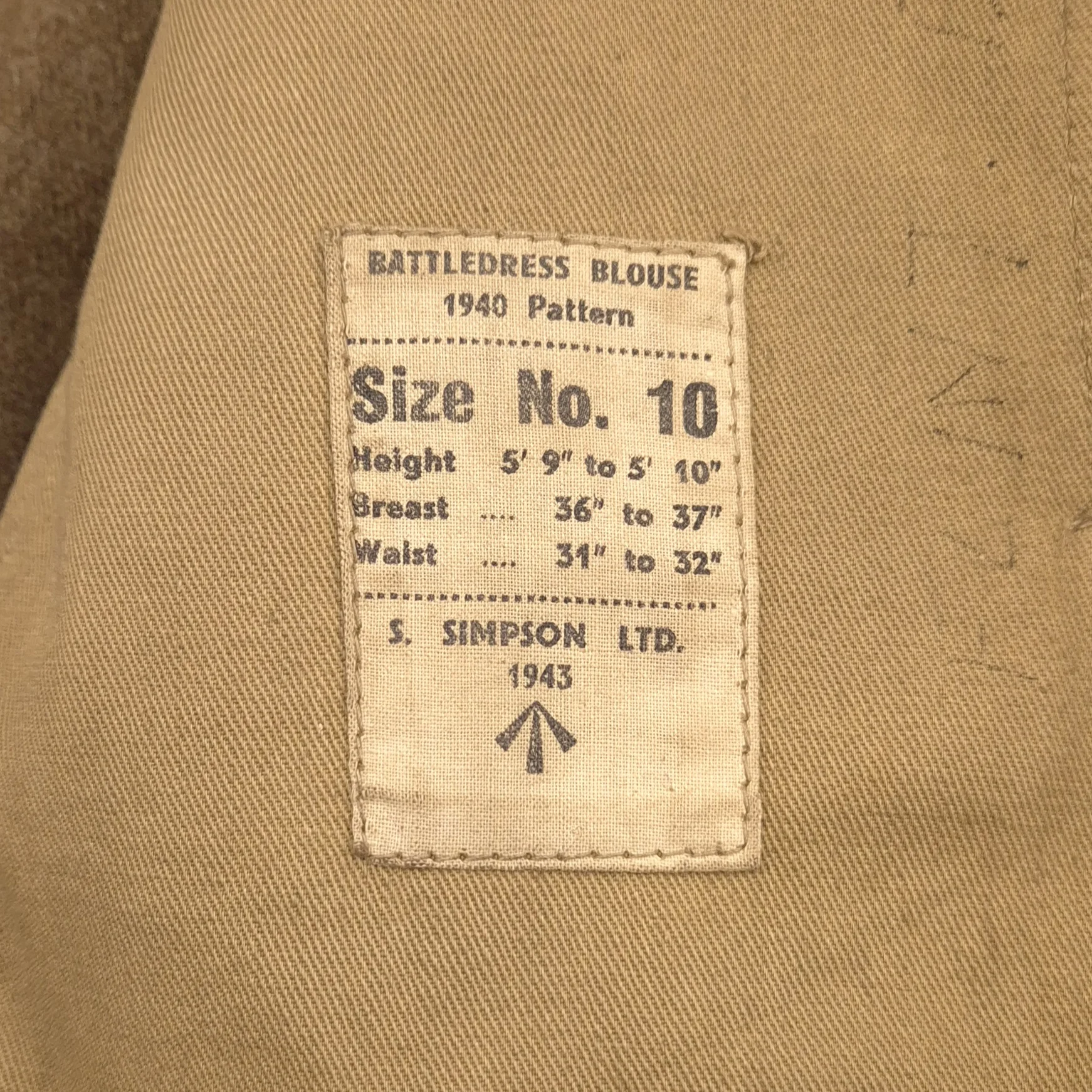 51st Highland Infantry Division - Battledress Blouse 1943 - Image 10