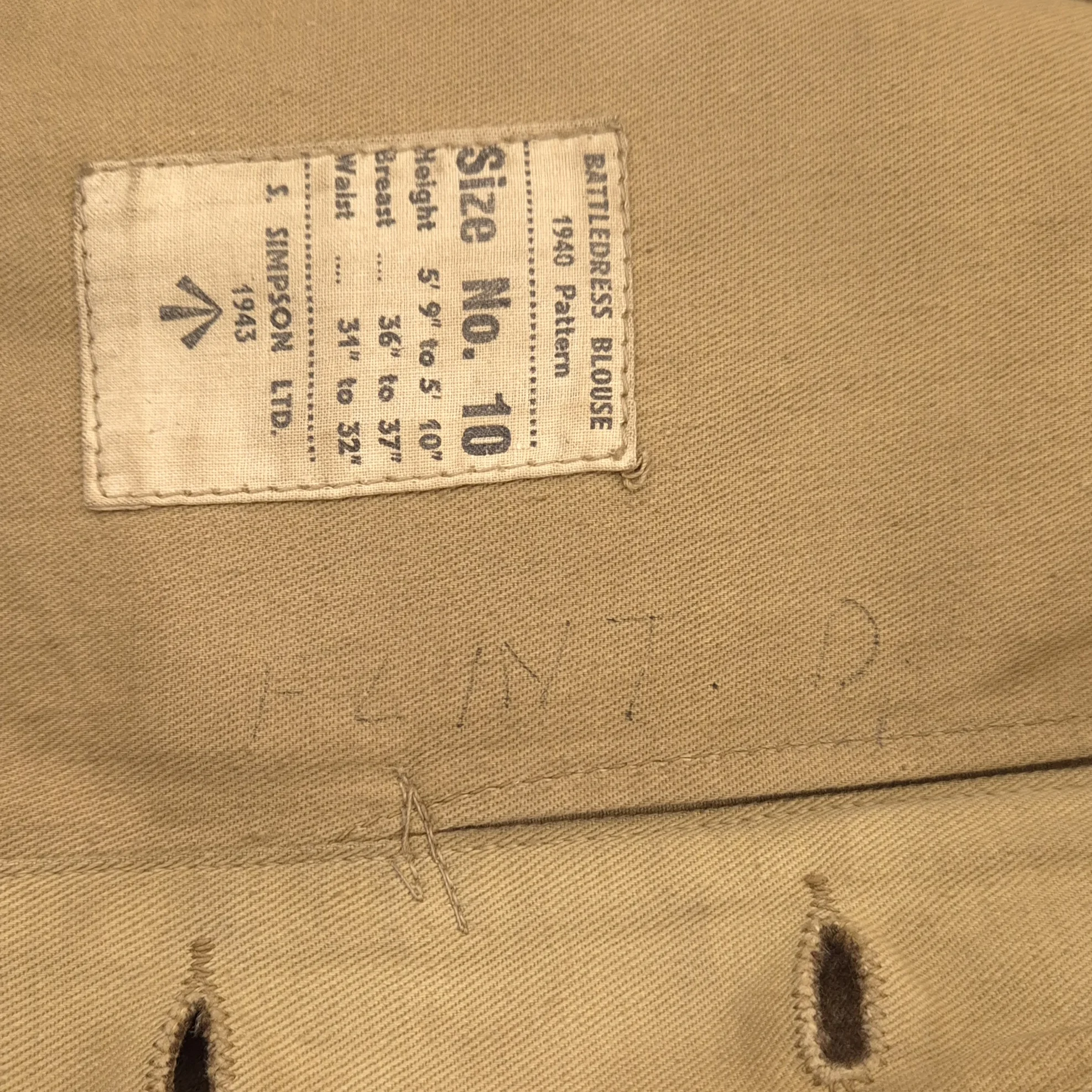 51st Highland Infantry Division - Battledress Blouse 1943 - Image 11