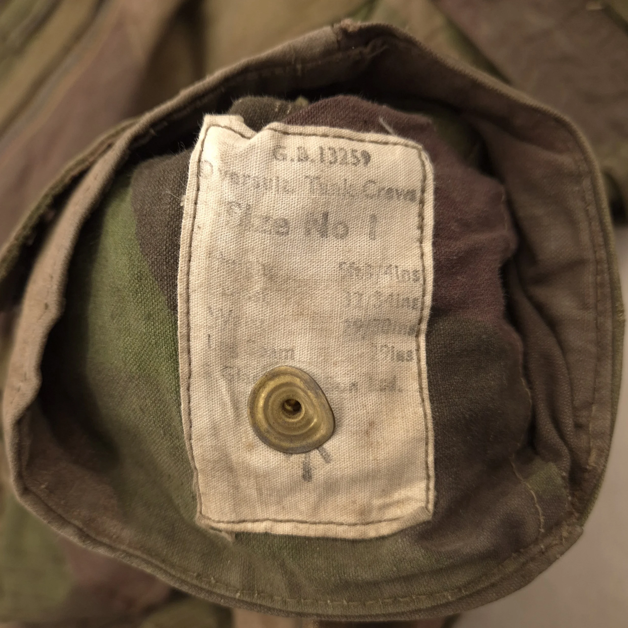 British Camouflage Oversuit Tank Crew - Image 12