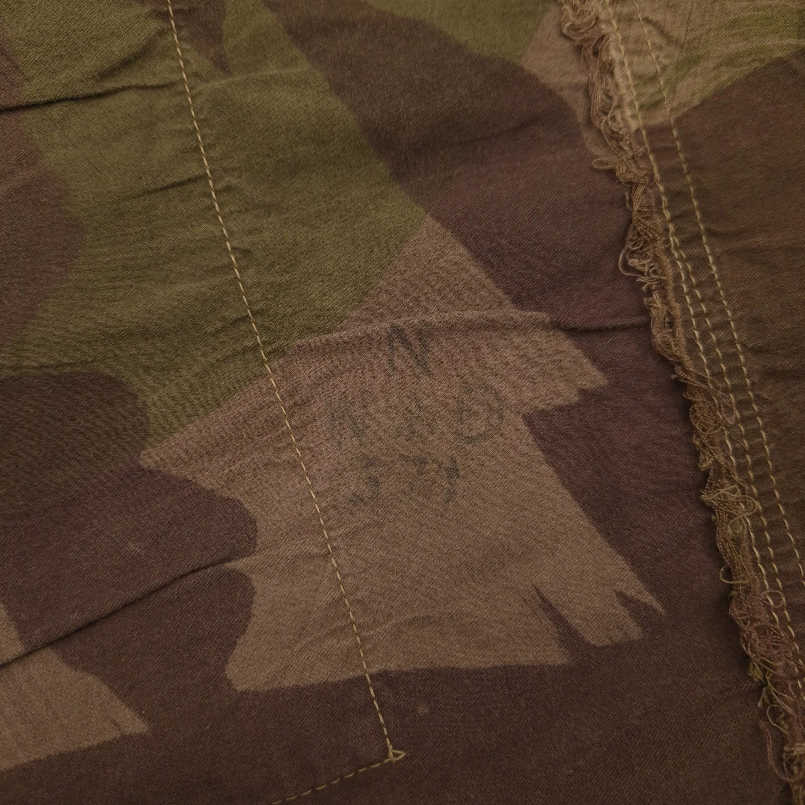British Windproof Camouflaged Smock - A. Raven & Co 1943 - Image 8