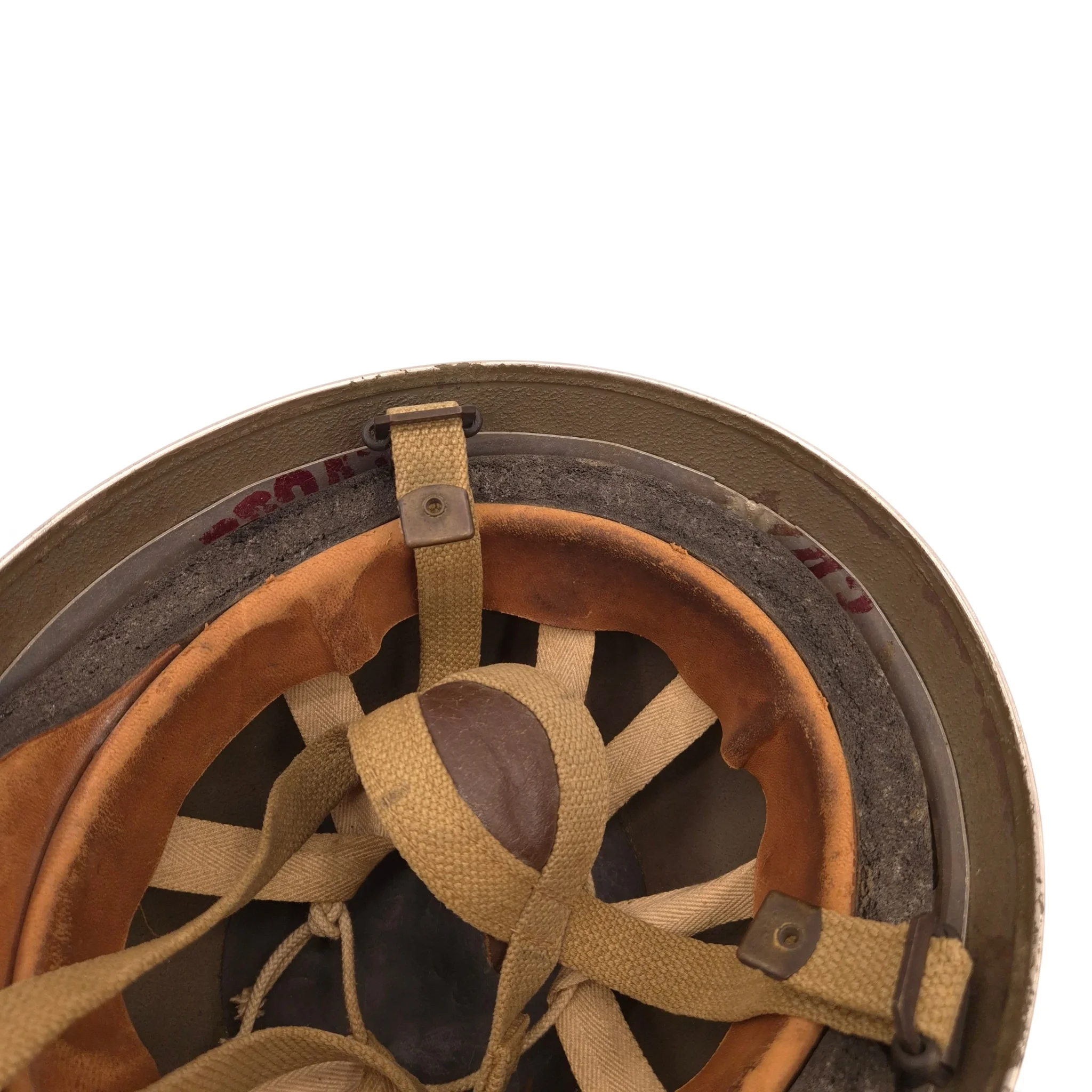 British MkII Paratrooper Helmet - BMB 1944 - Image 13