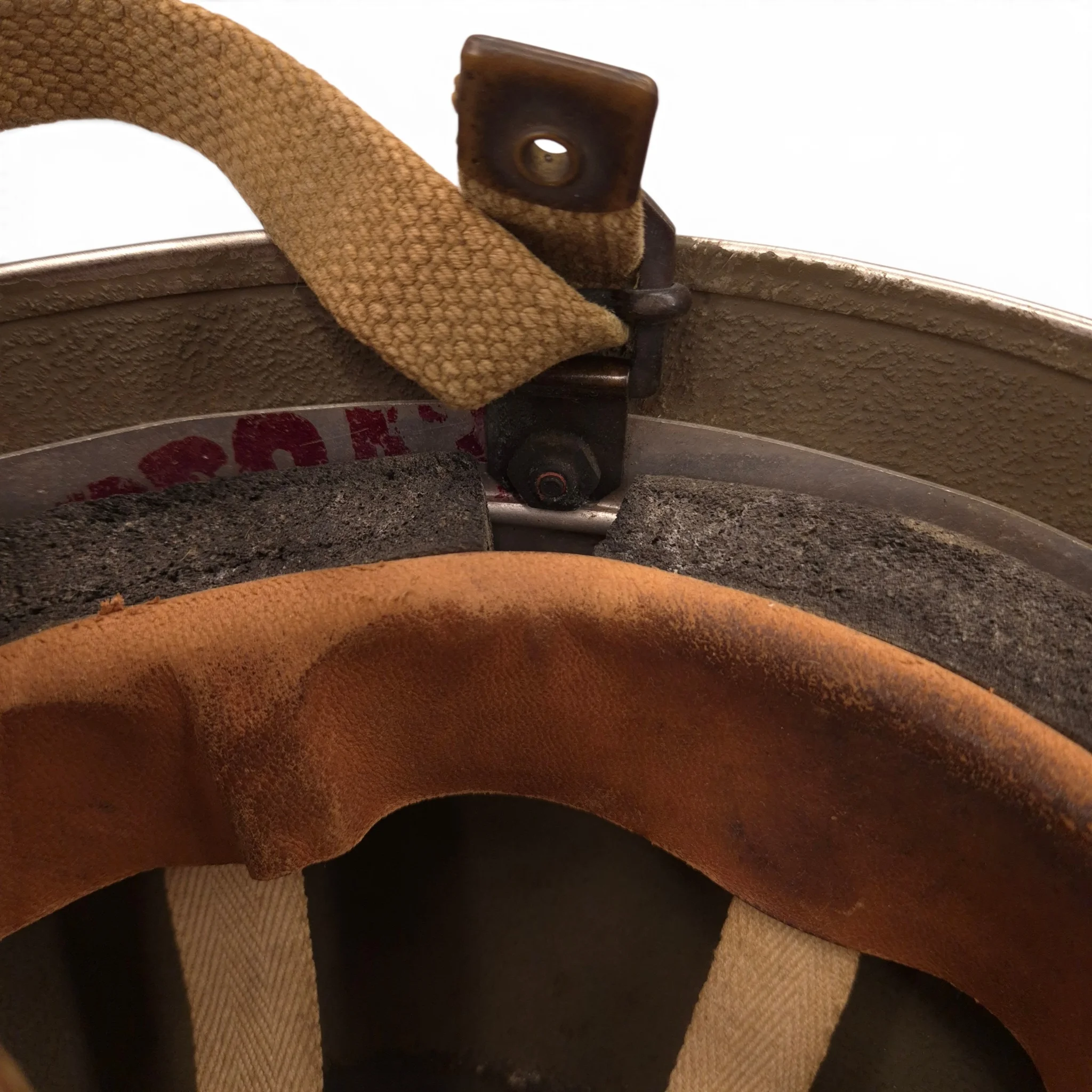 British MkII Paratrooper Helmet - BMB 1944 - Image 11