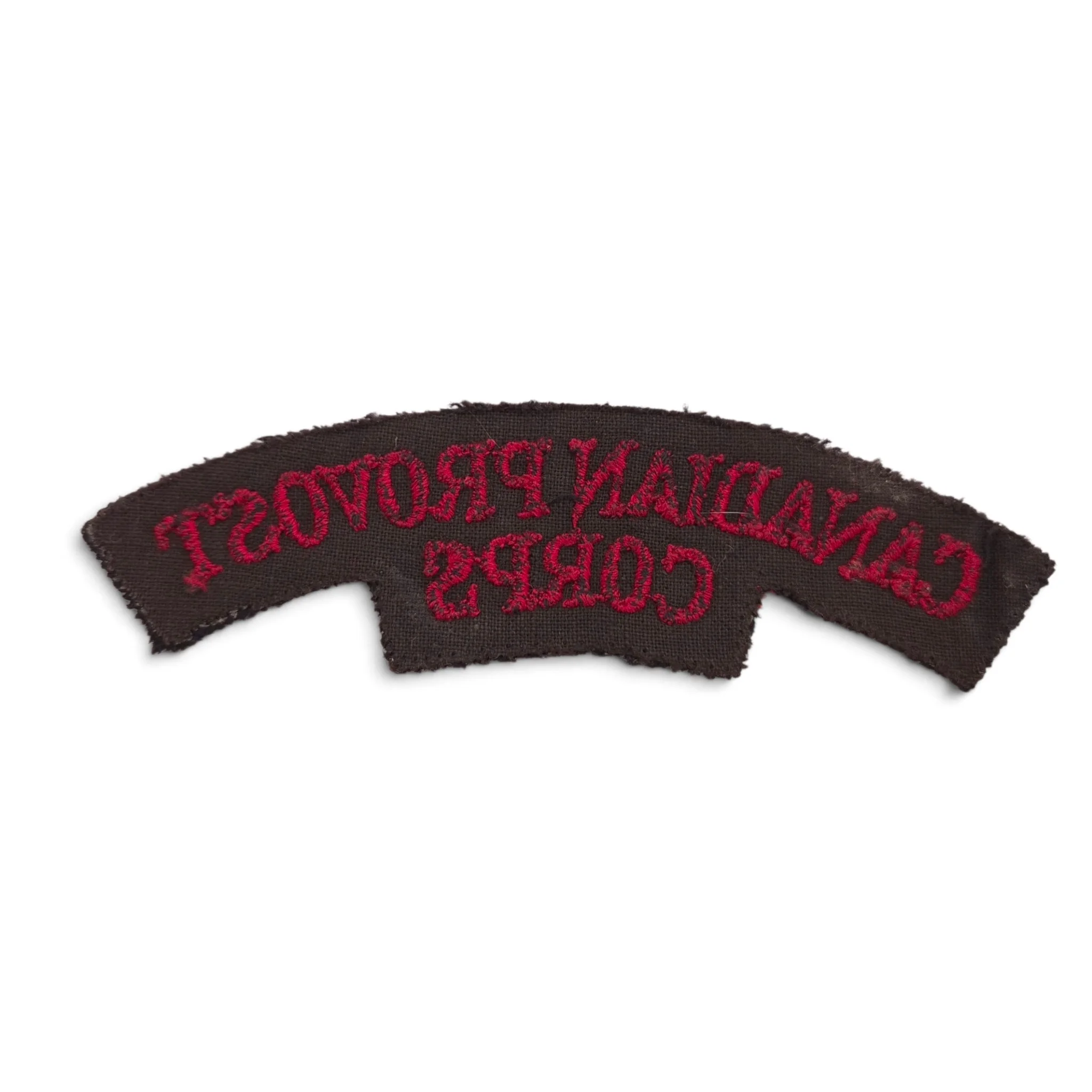 Canadian Provost Corps - Embroidered shoulder title - Image 2