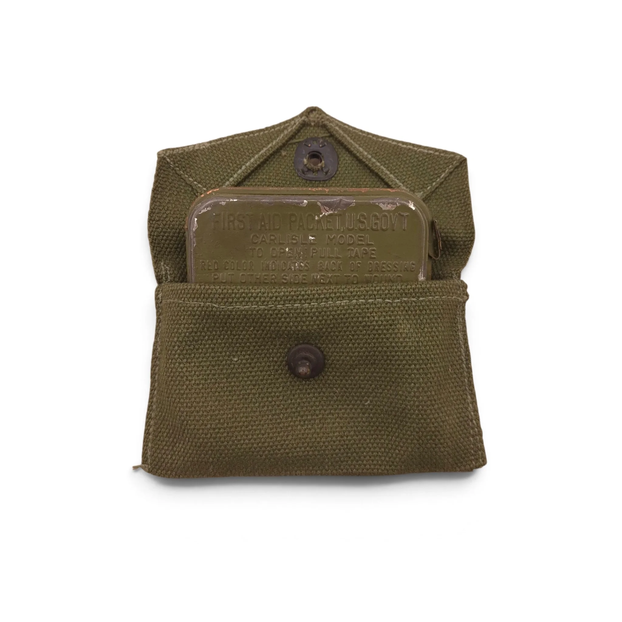 U.S. M1942 Pouch with First-Aid Packet -1944 - Image 4