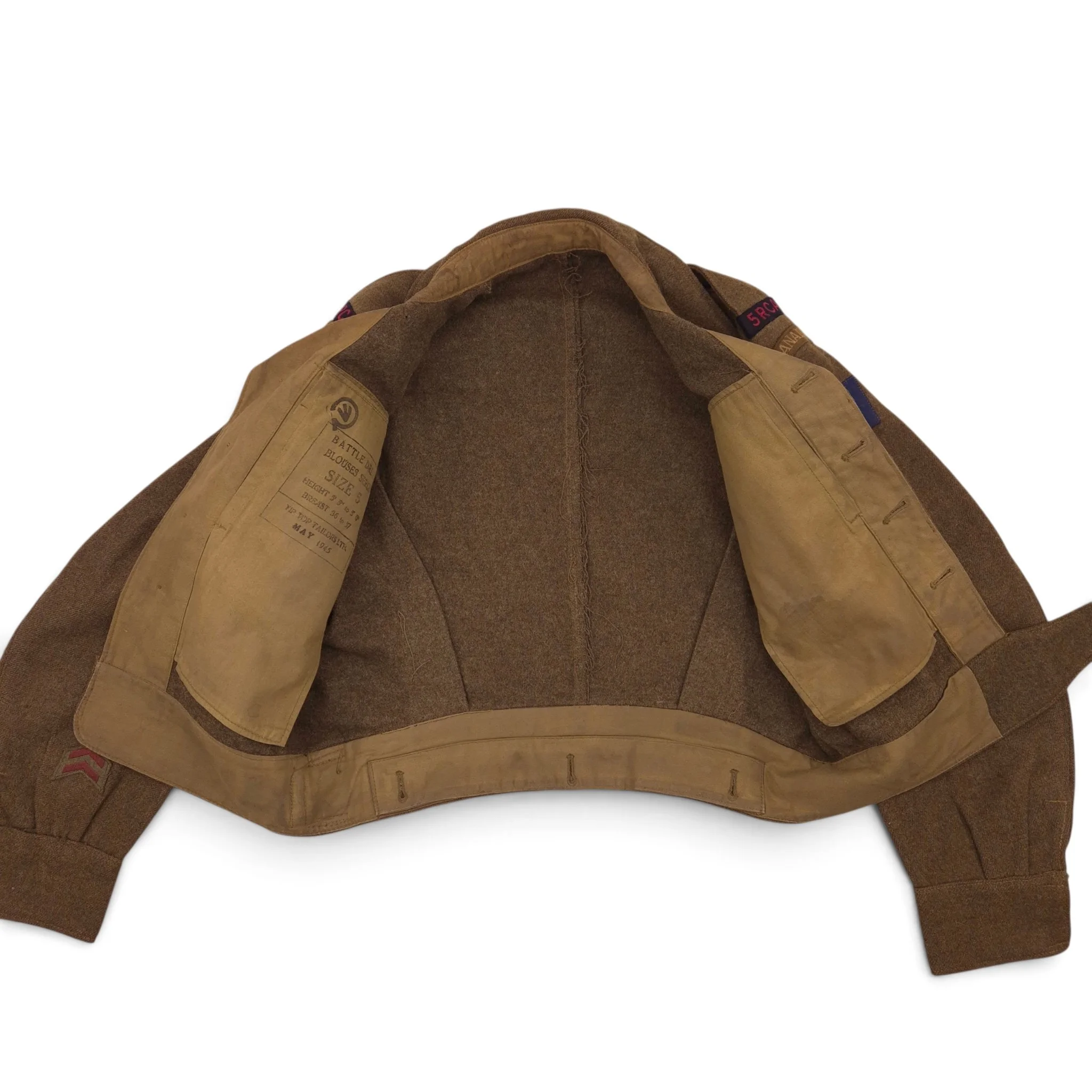 5th Field Regiment RCA - Battle Dress Jacket - Image 2